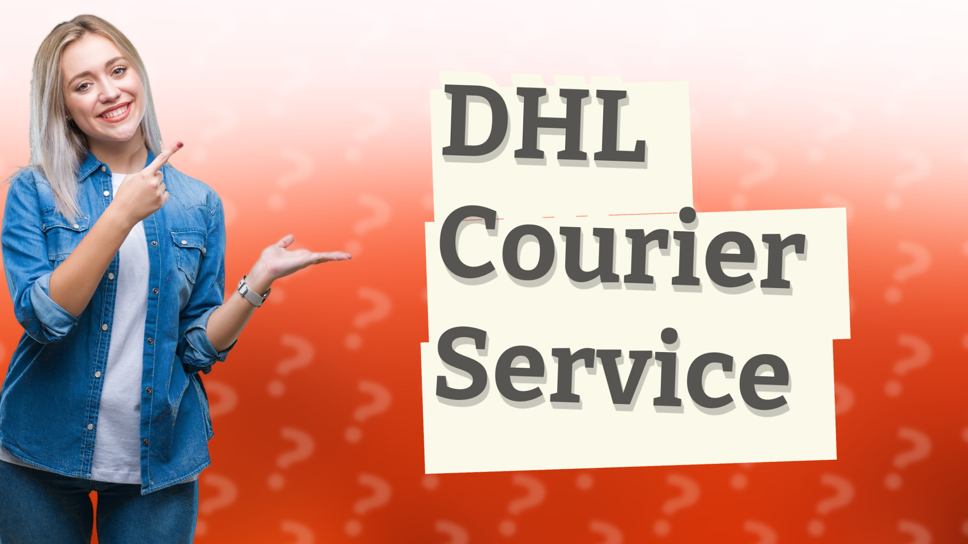 DHL Courier Service