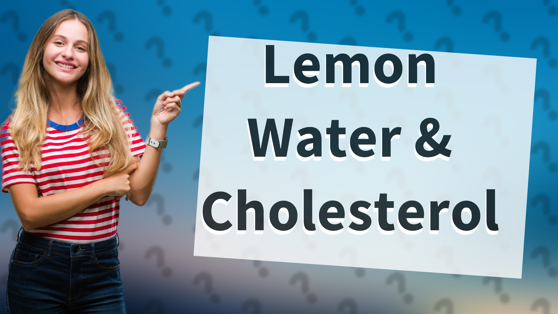 Lemon Water & Cholesterol
