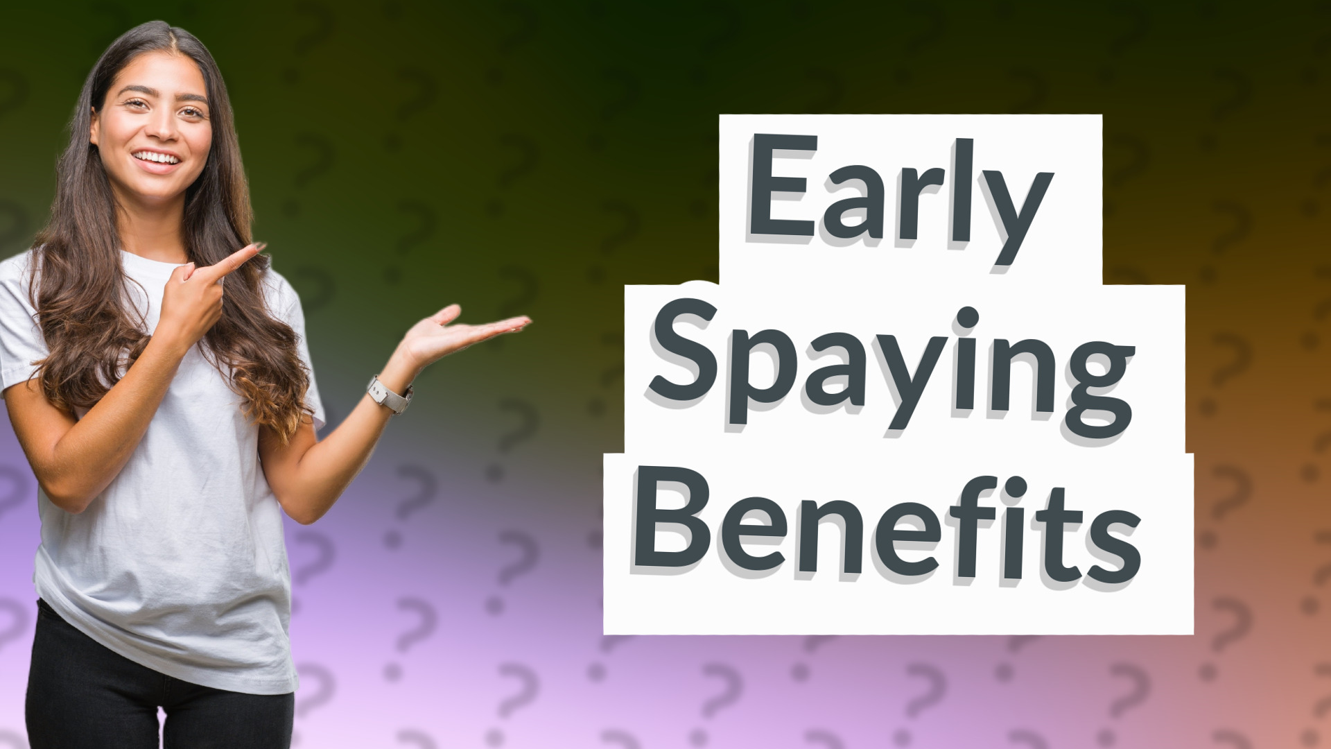 Early Spaying Benefits