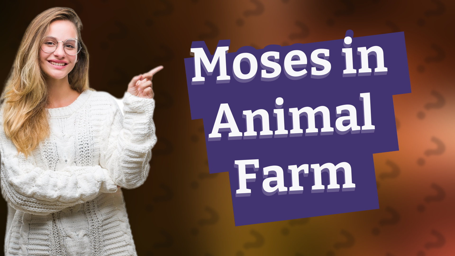 Moses in Animal Farm