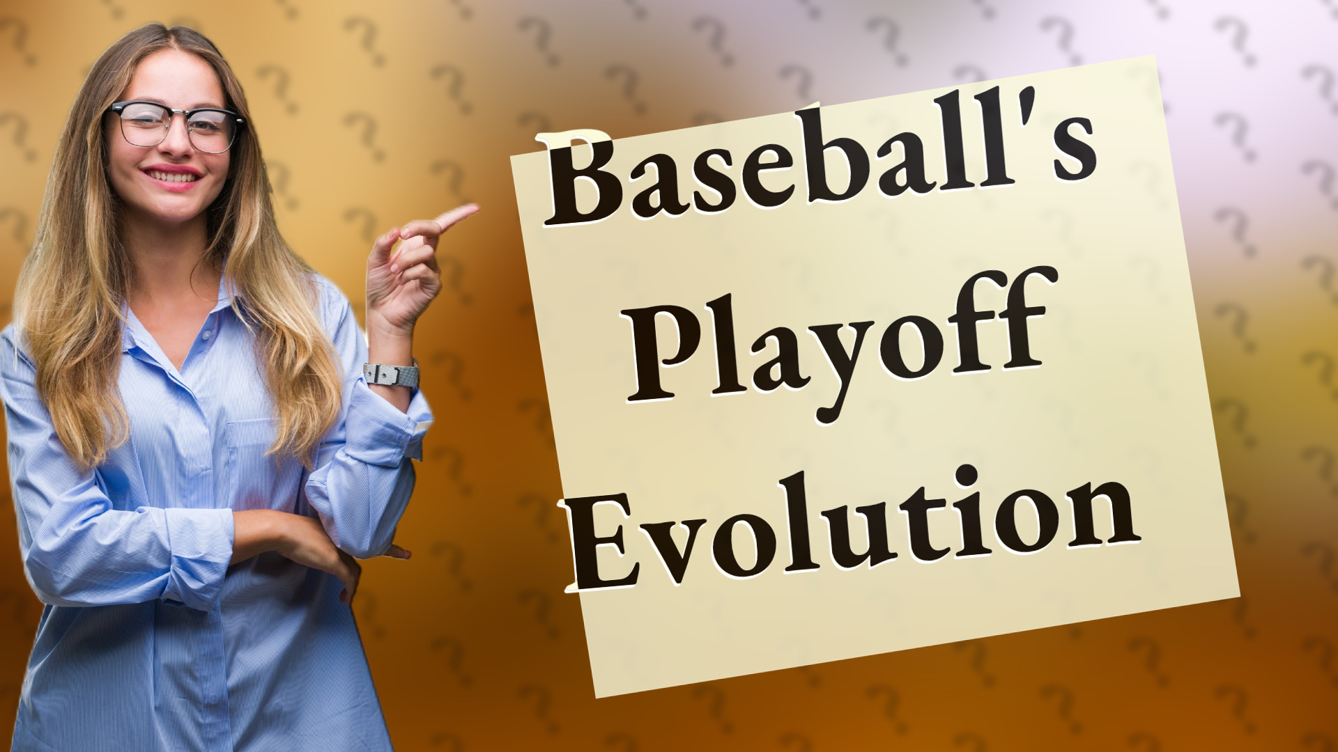 Baseball's Playoff Evolution