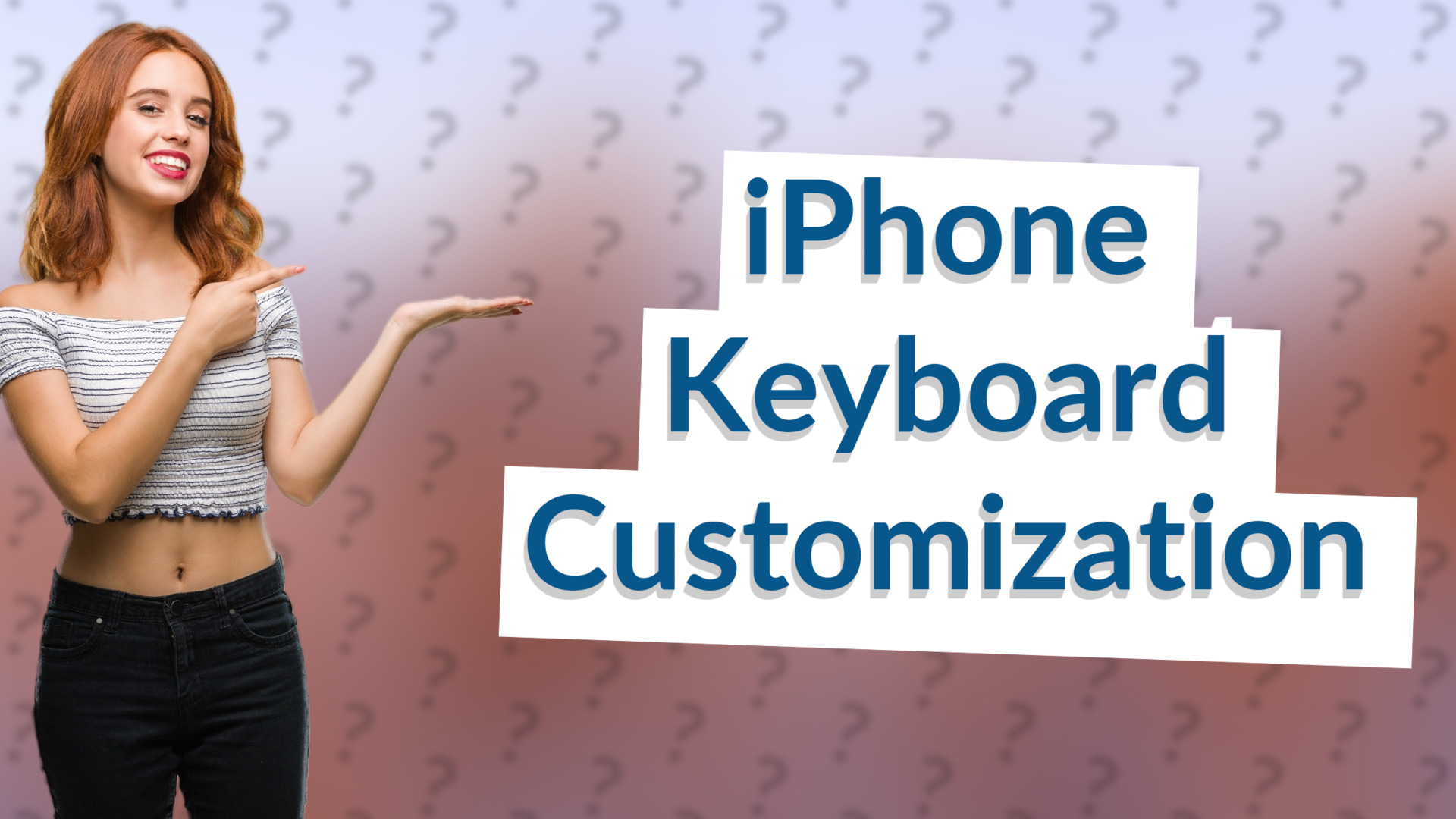 iPhone Keyboard Customization