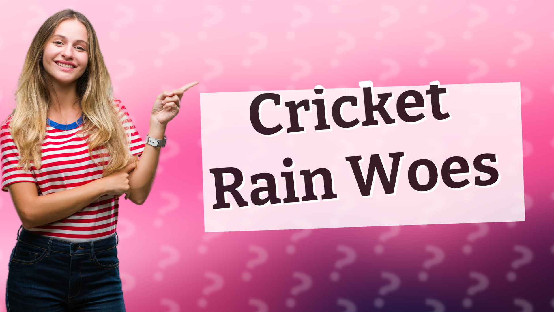 Cricket Rain Woes