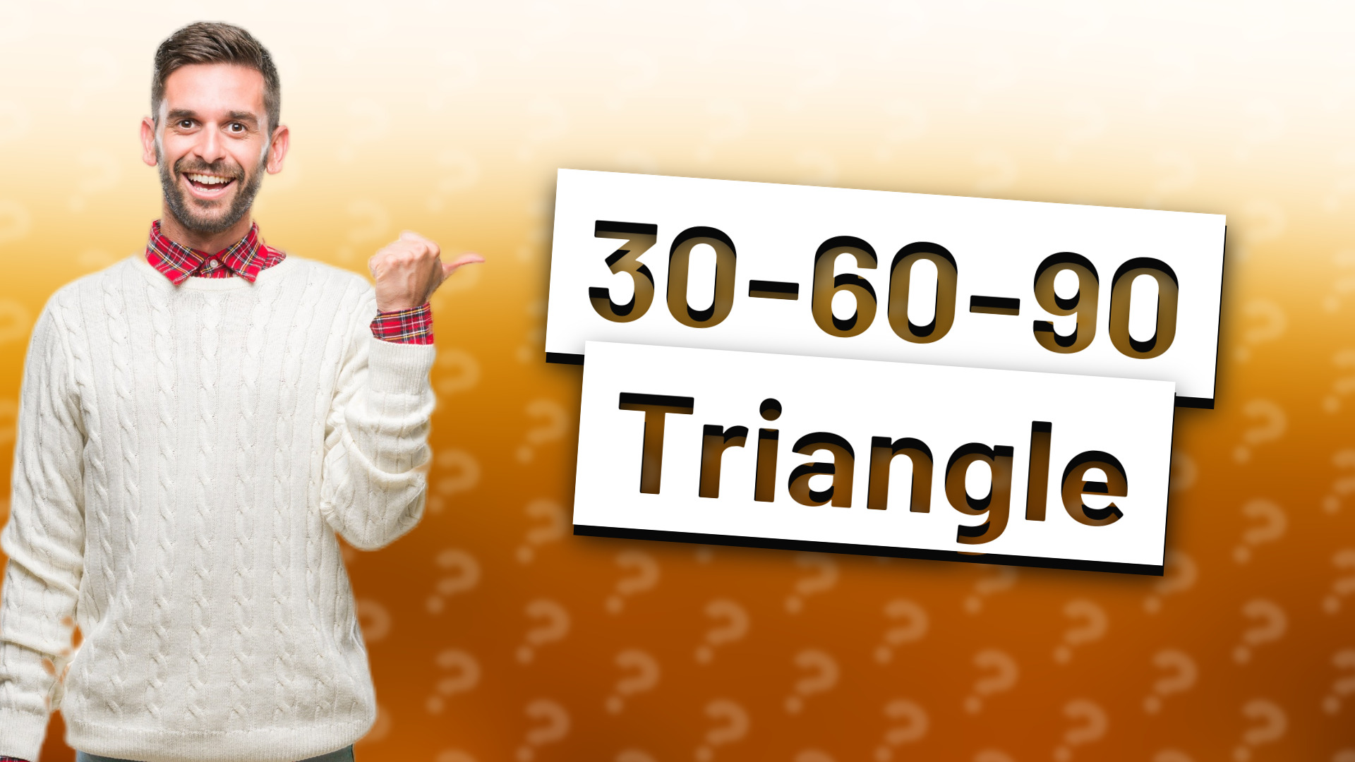30-60-90 Triangle