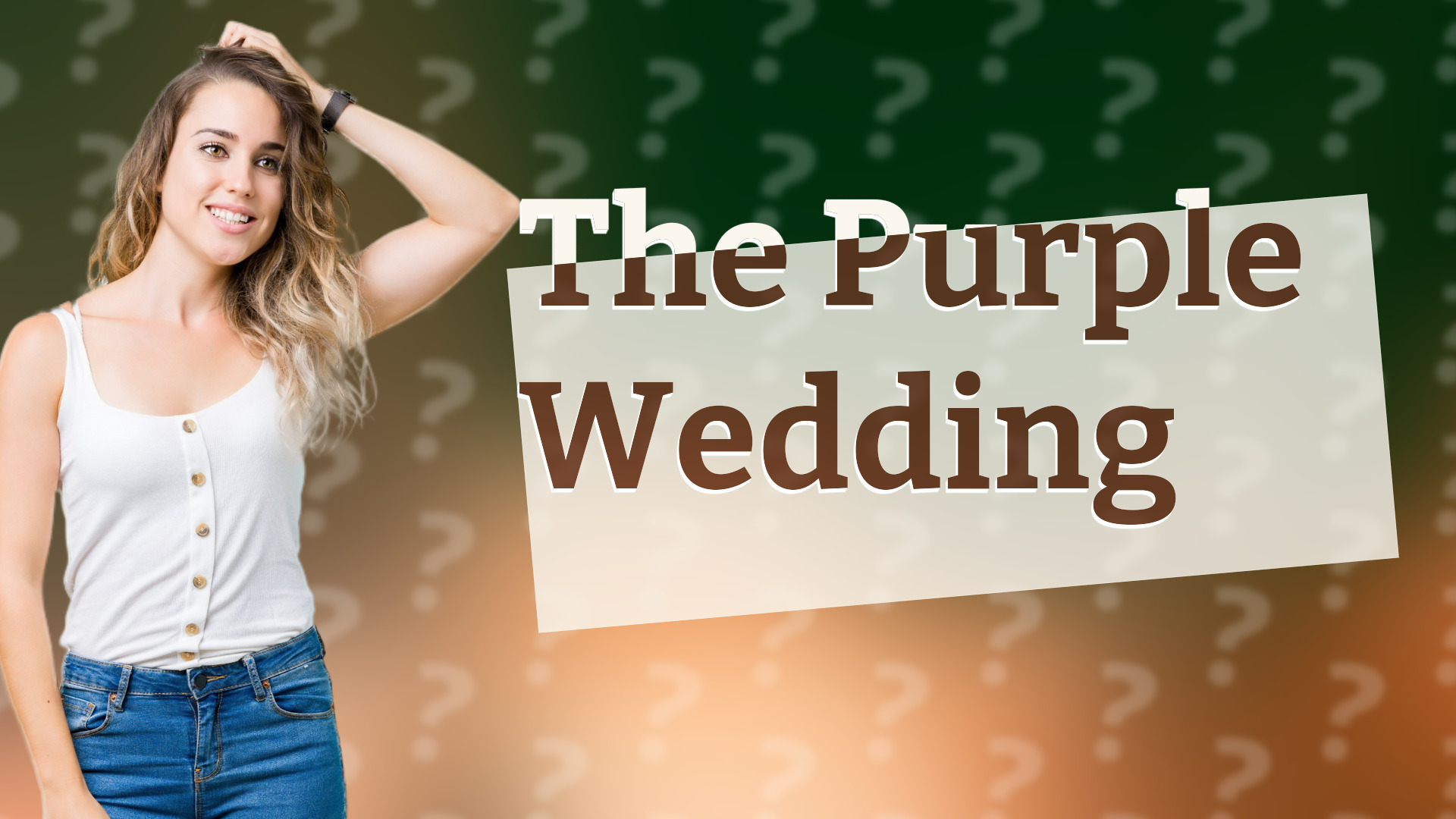 The Purple Wedding