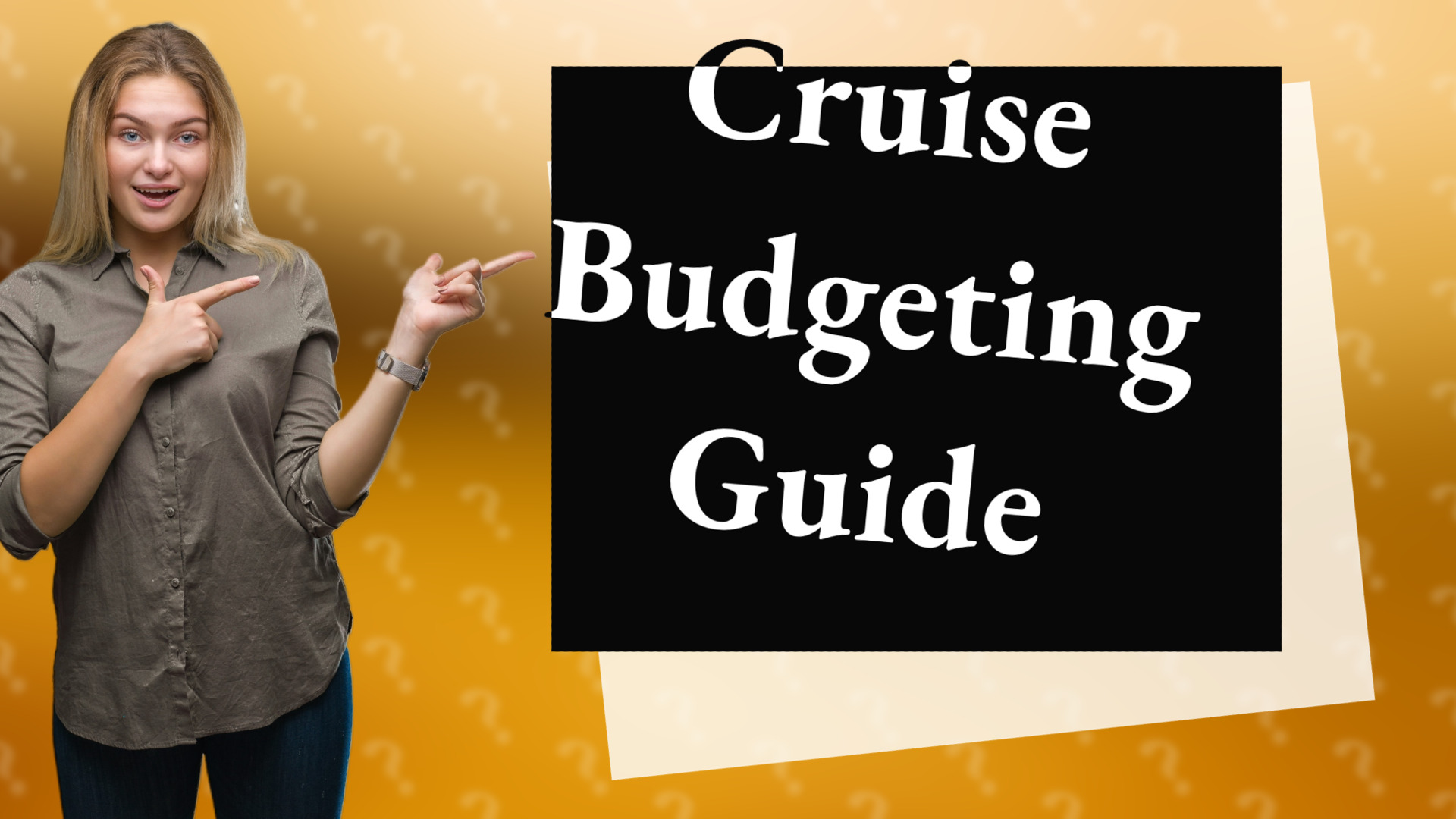 Cruise Budgeting Guide