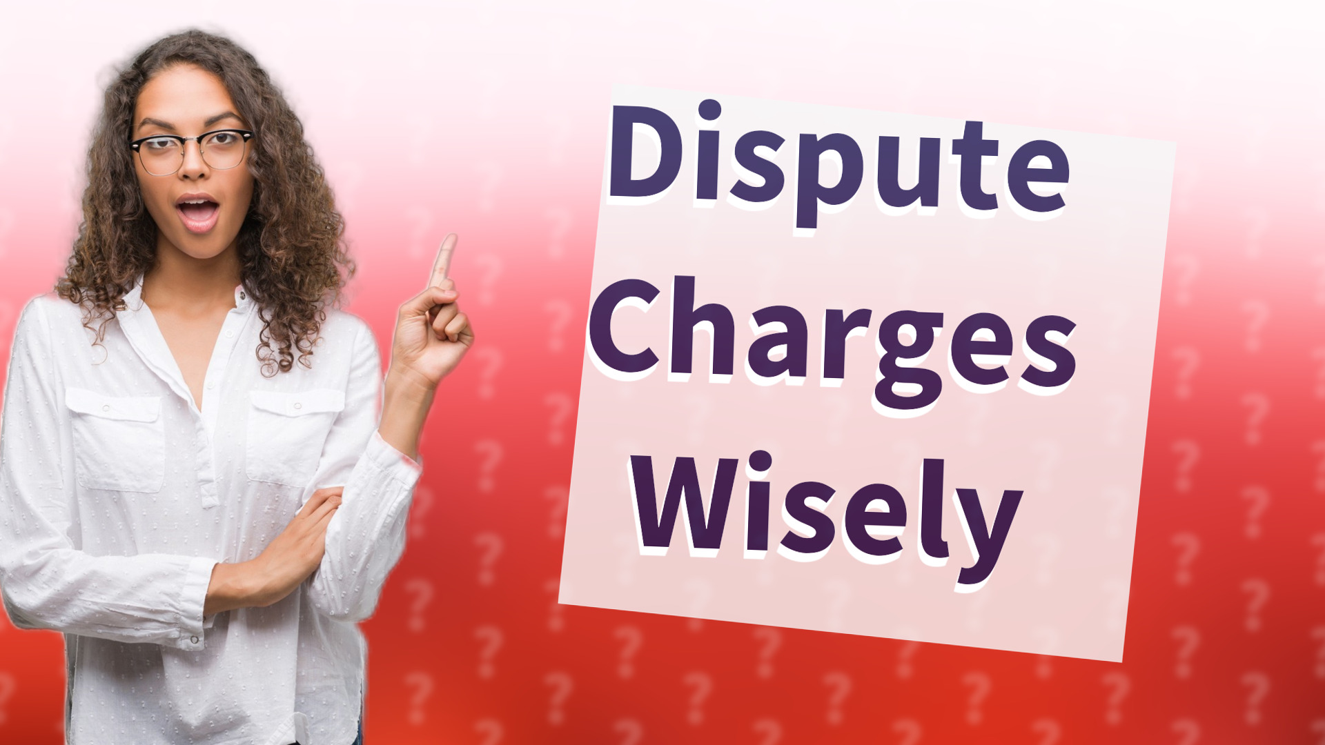 Dispute Charges Wisely