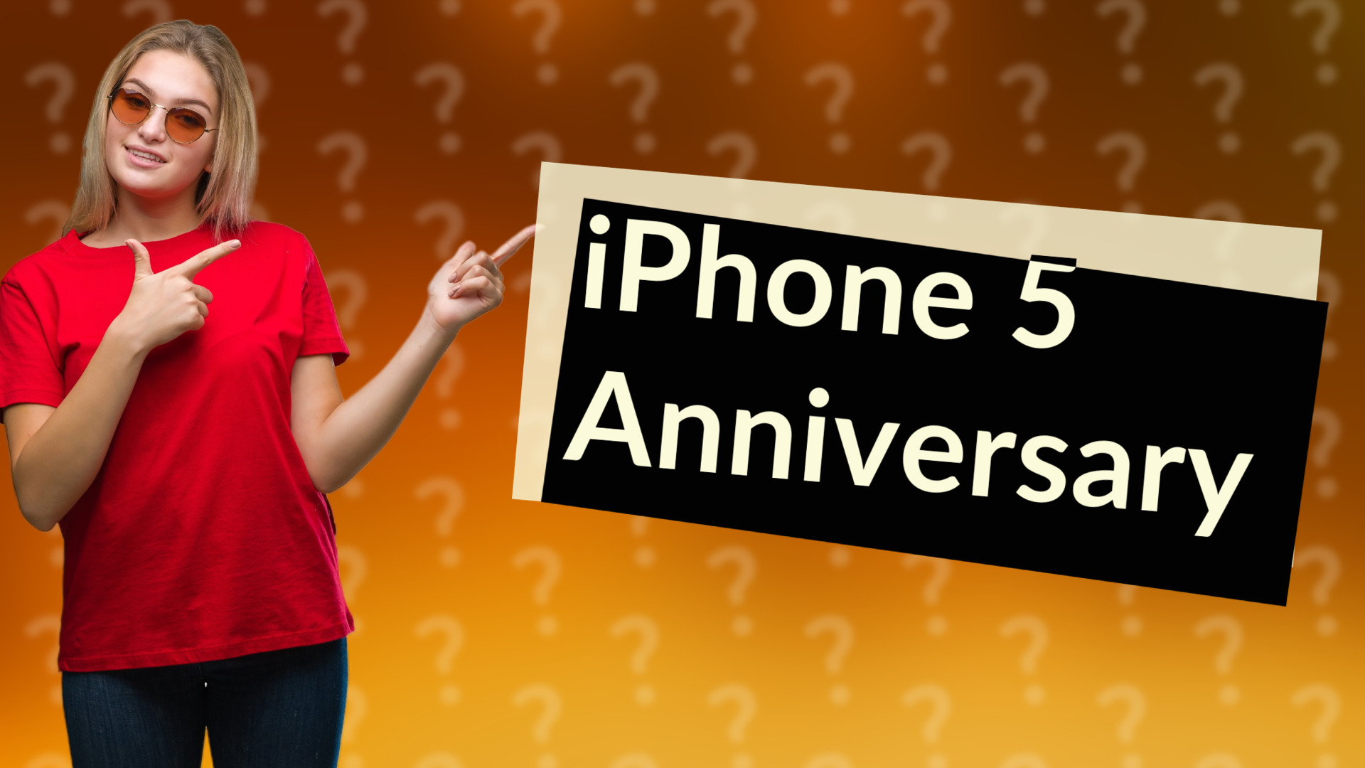 iPhone 5 Anniversary