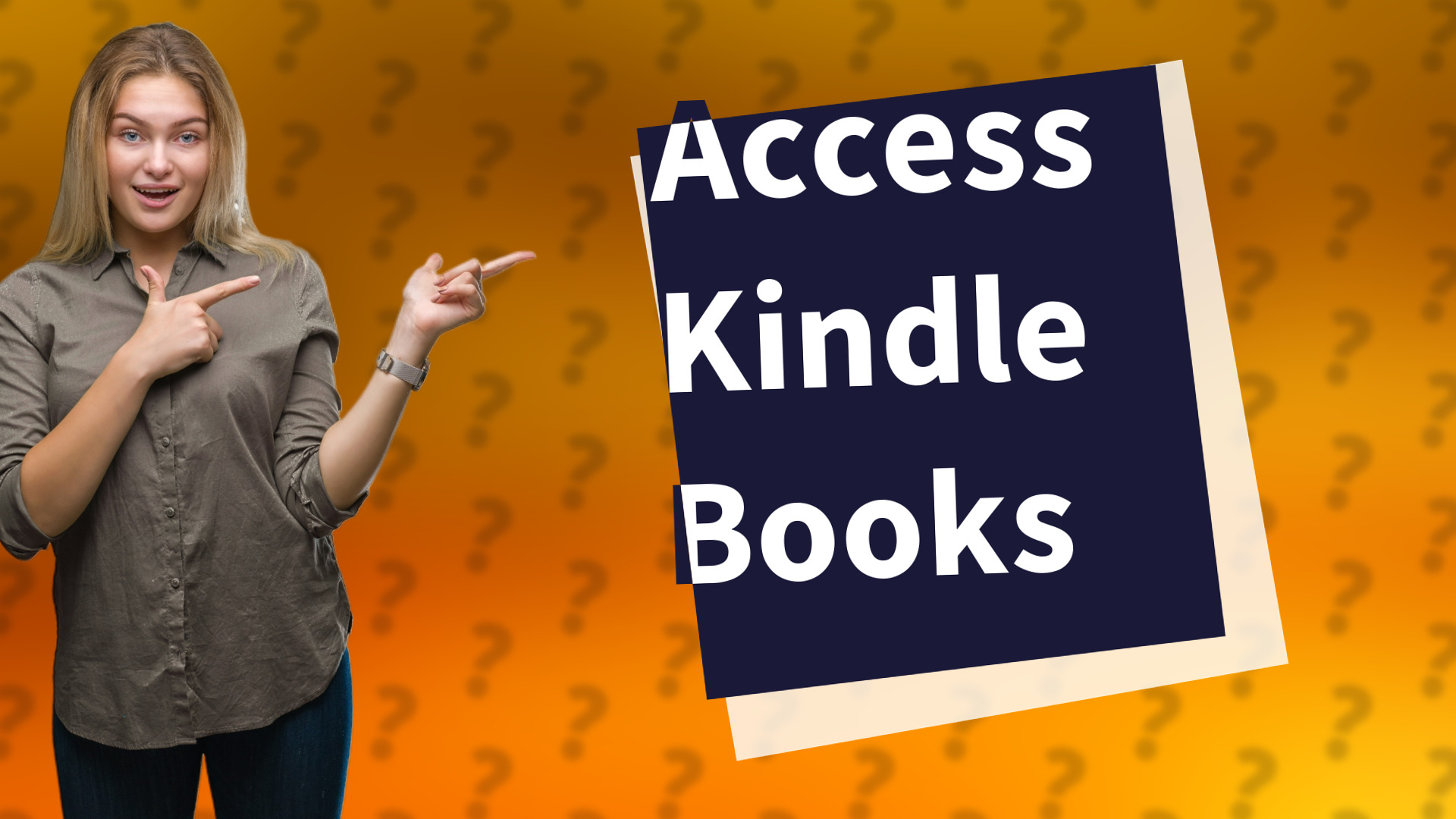 Access Kindle Books