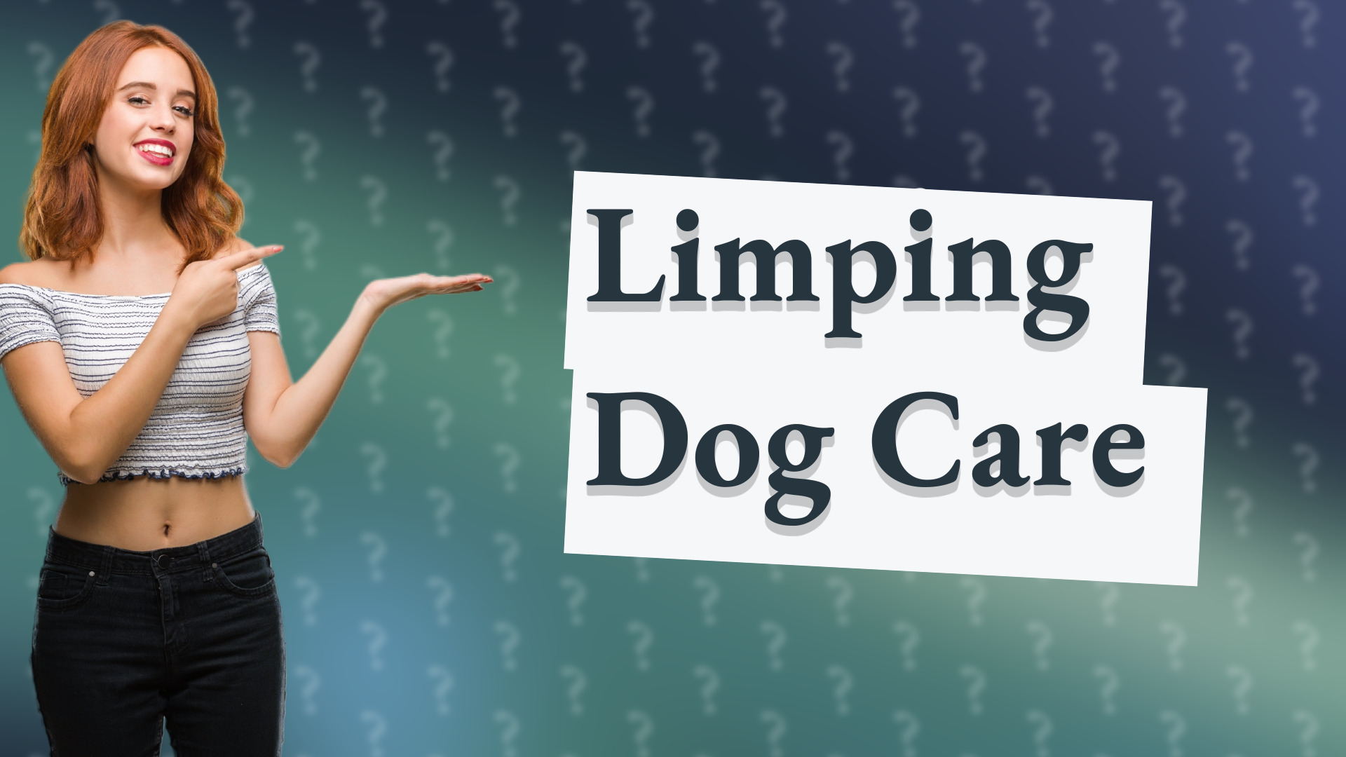 Limping Dog Care