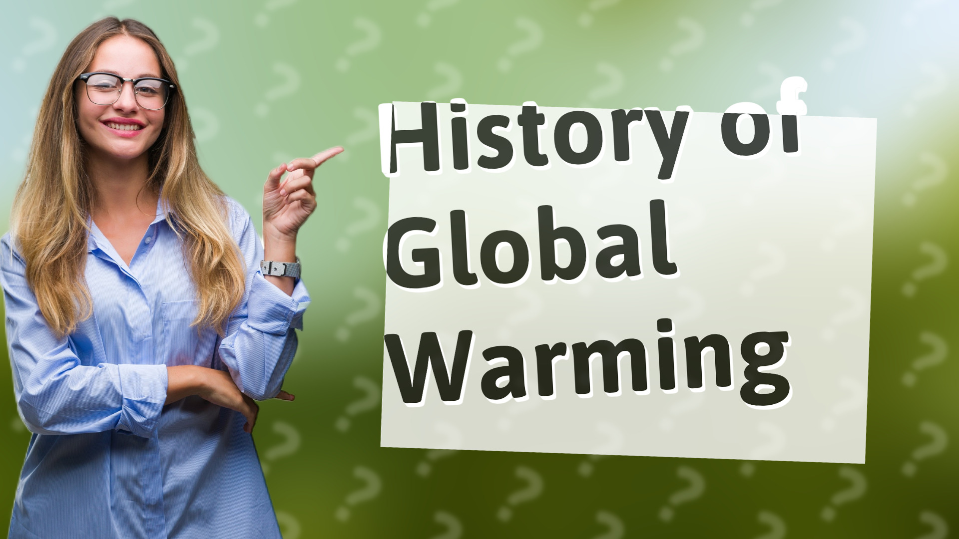History of Global Warming