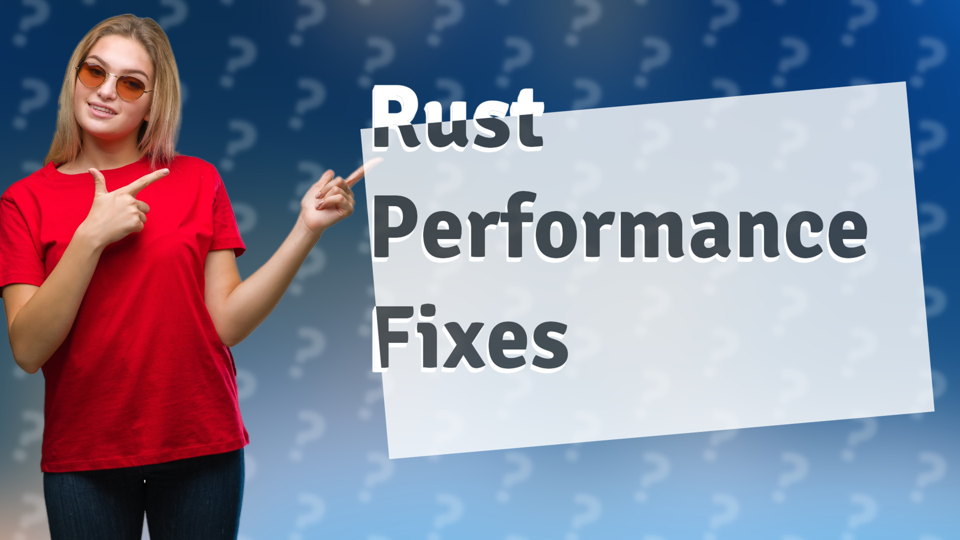 Rust Performance Fixes