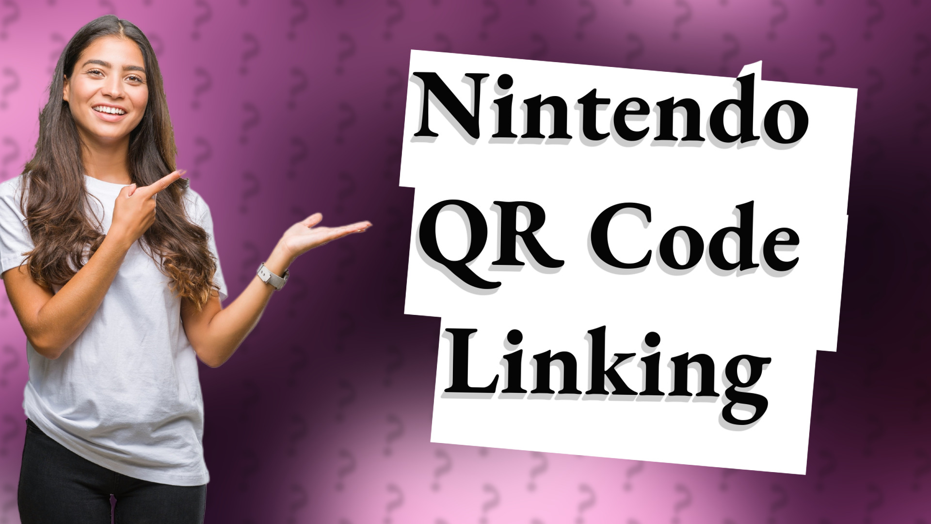 Nintendo QR Code Linking