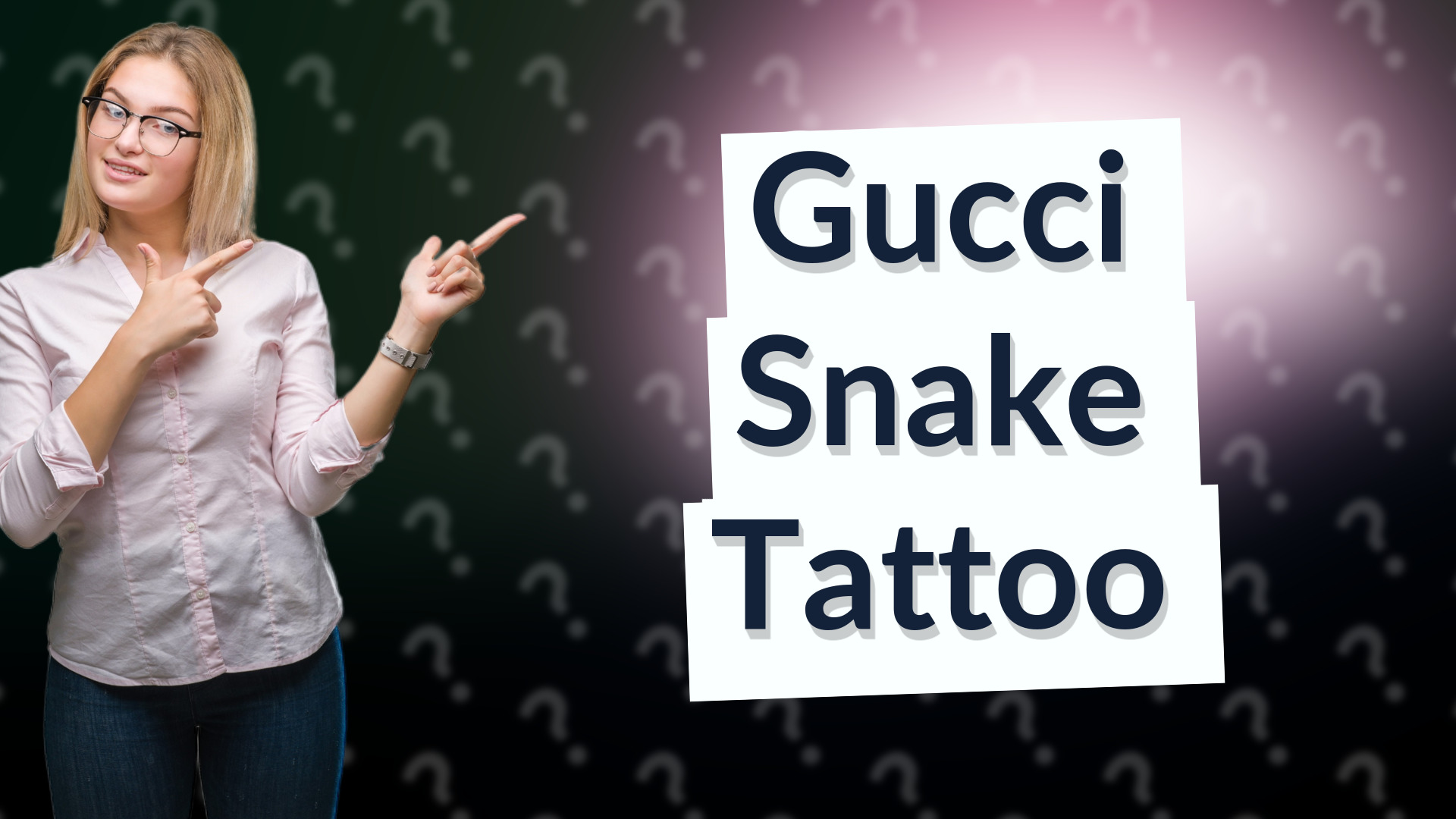 Gucci Snake Tattoo