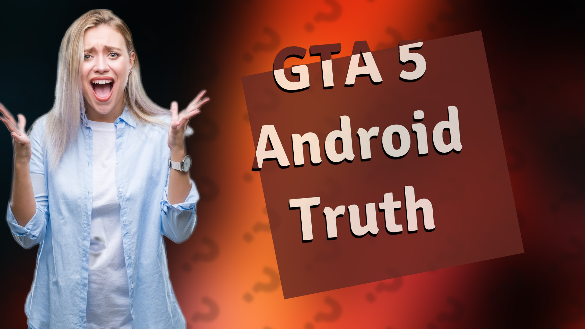 GTA 5 Android Truth
