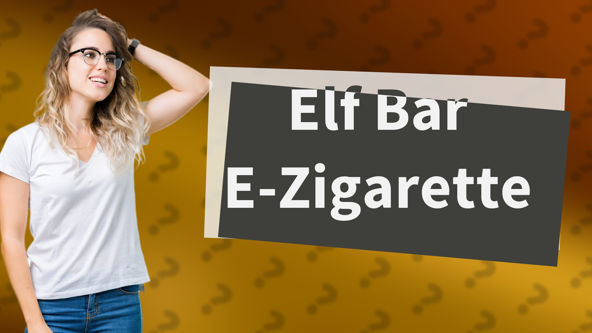 Elf Bar E-Zigarette