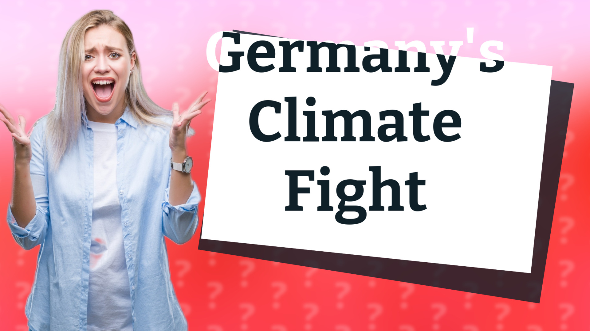 Germany's Climate Fight