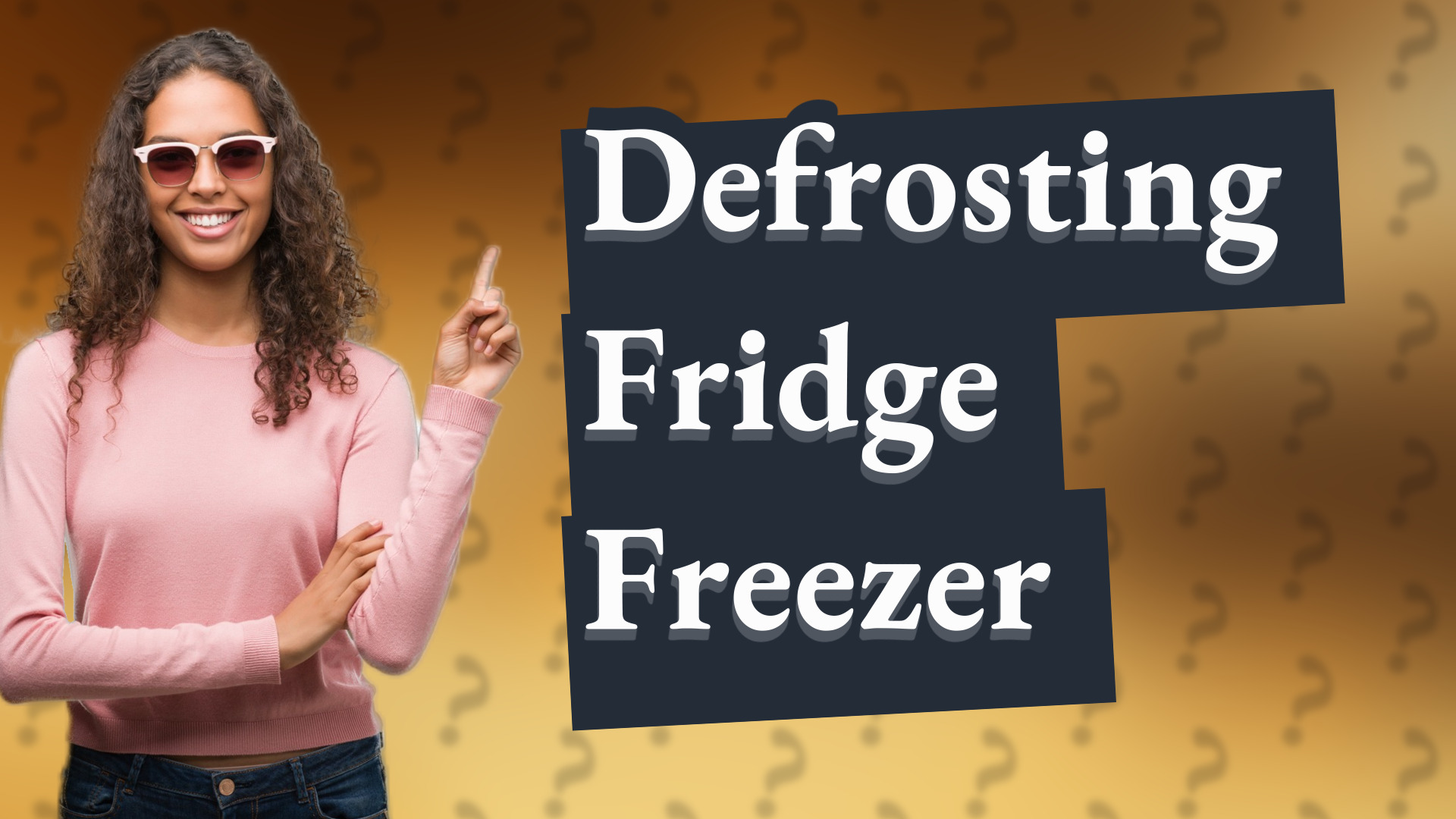 Defrosting Fridge Freezer