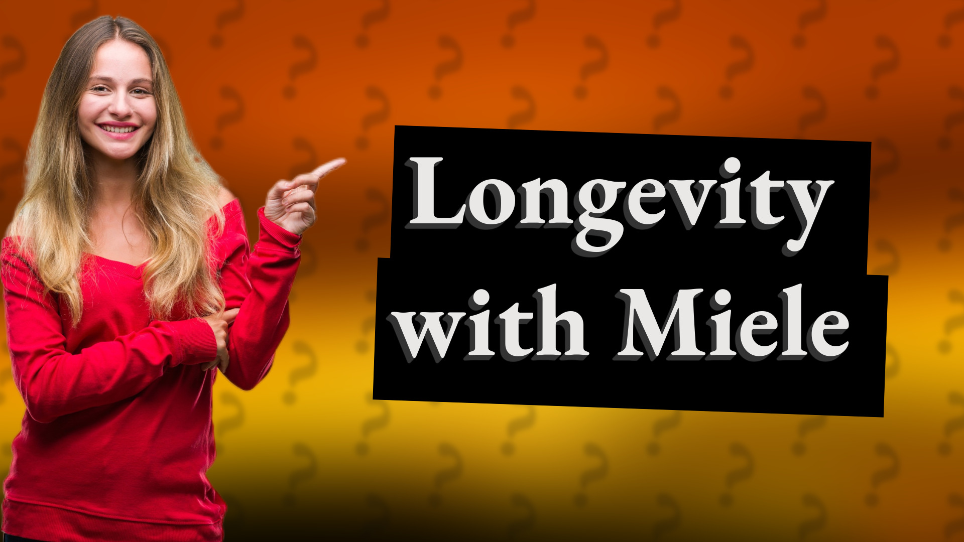 Longevity with Miele