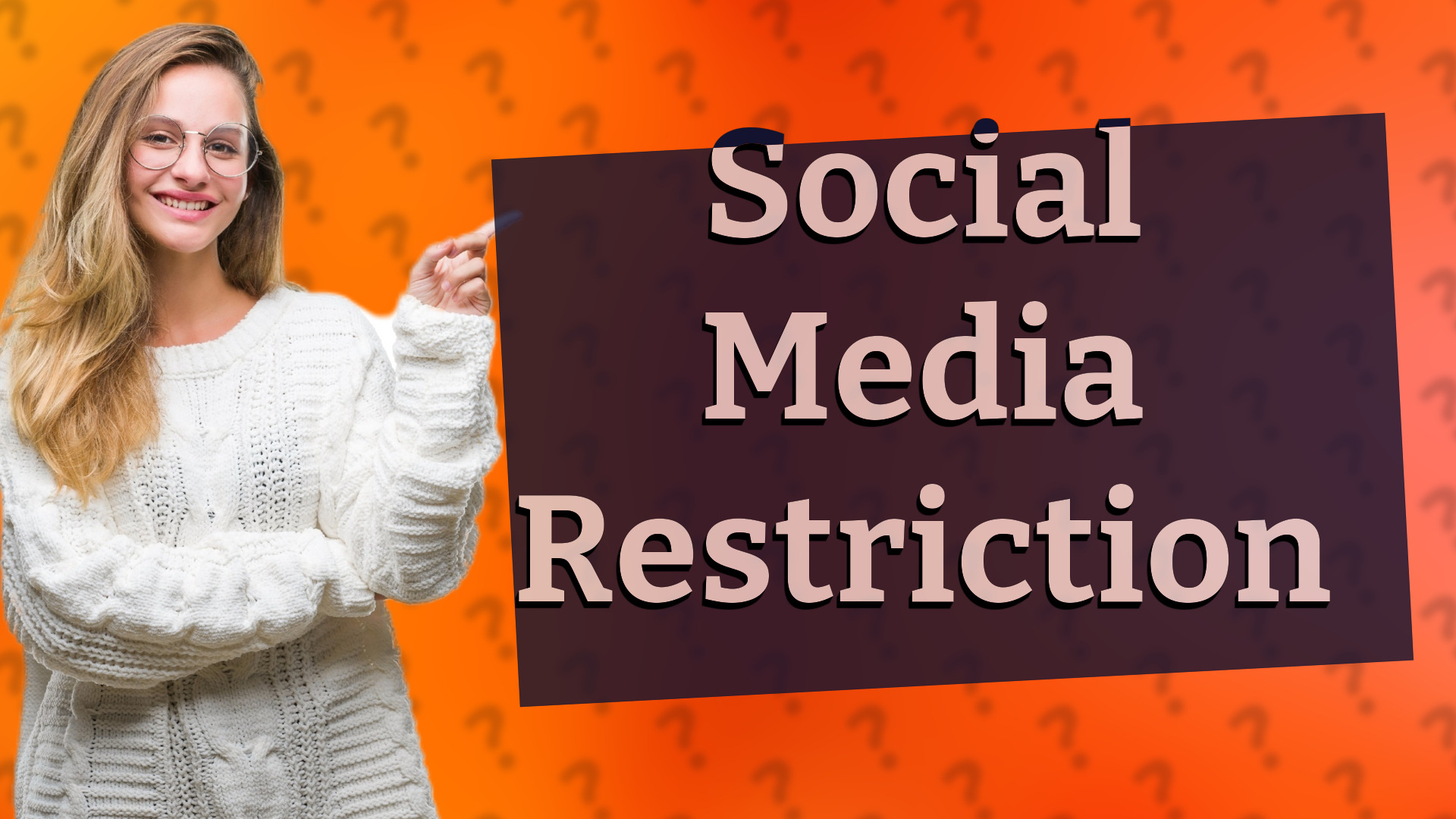 Social Media Restriction