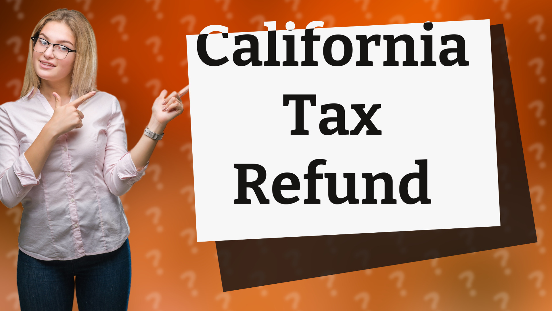 California Tax Refund