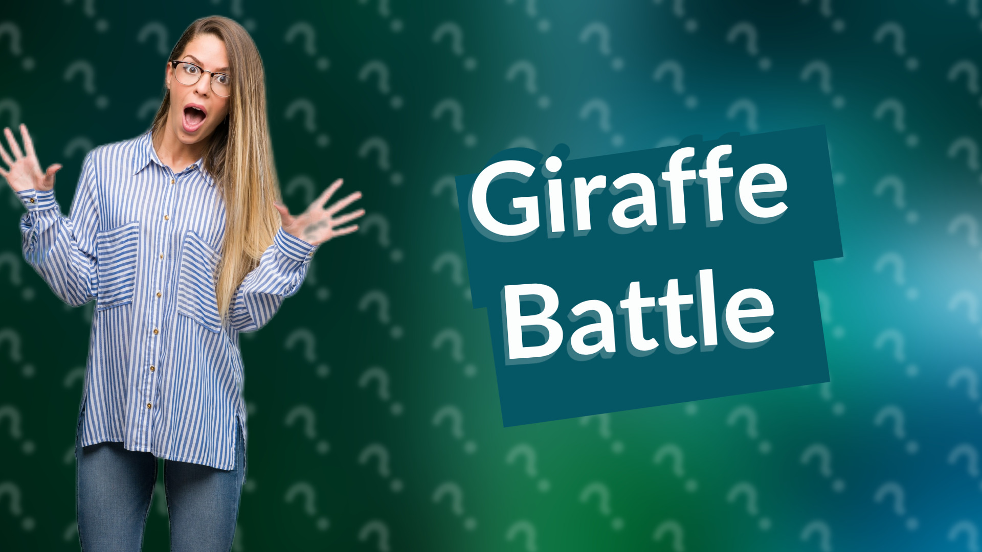 Giraffe Battle