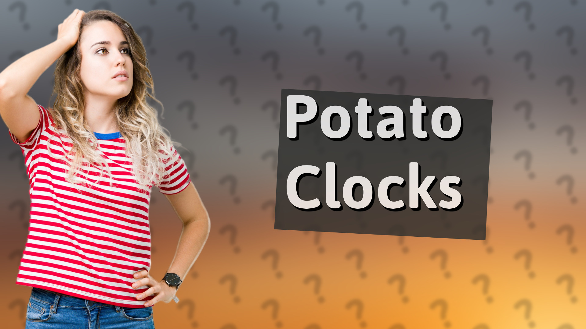 Potato Clocks