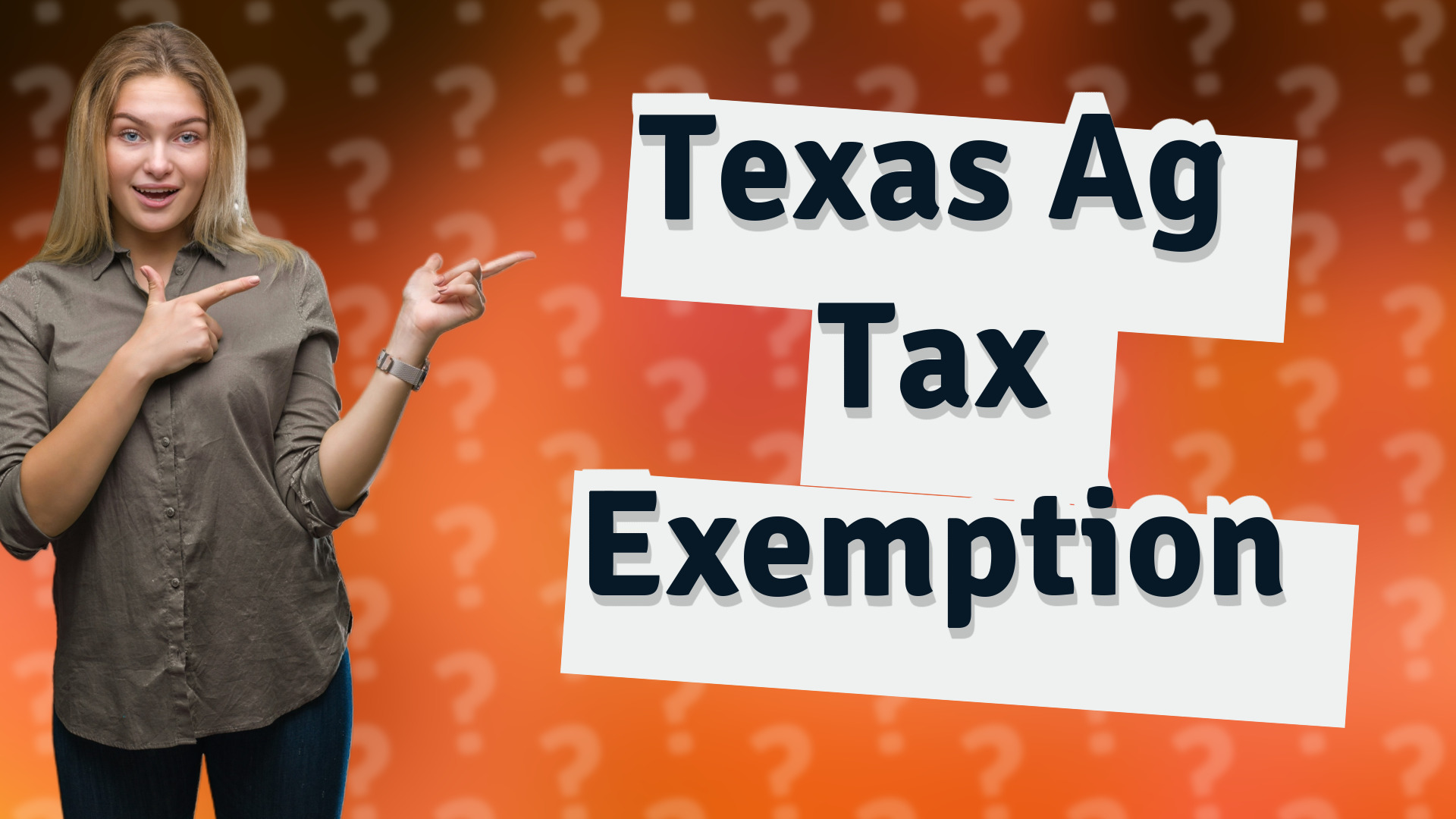 Texas Ag Tax Exemption