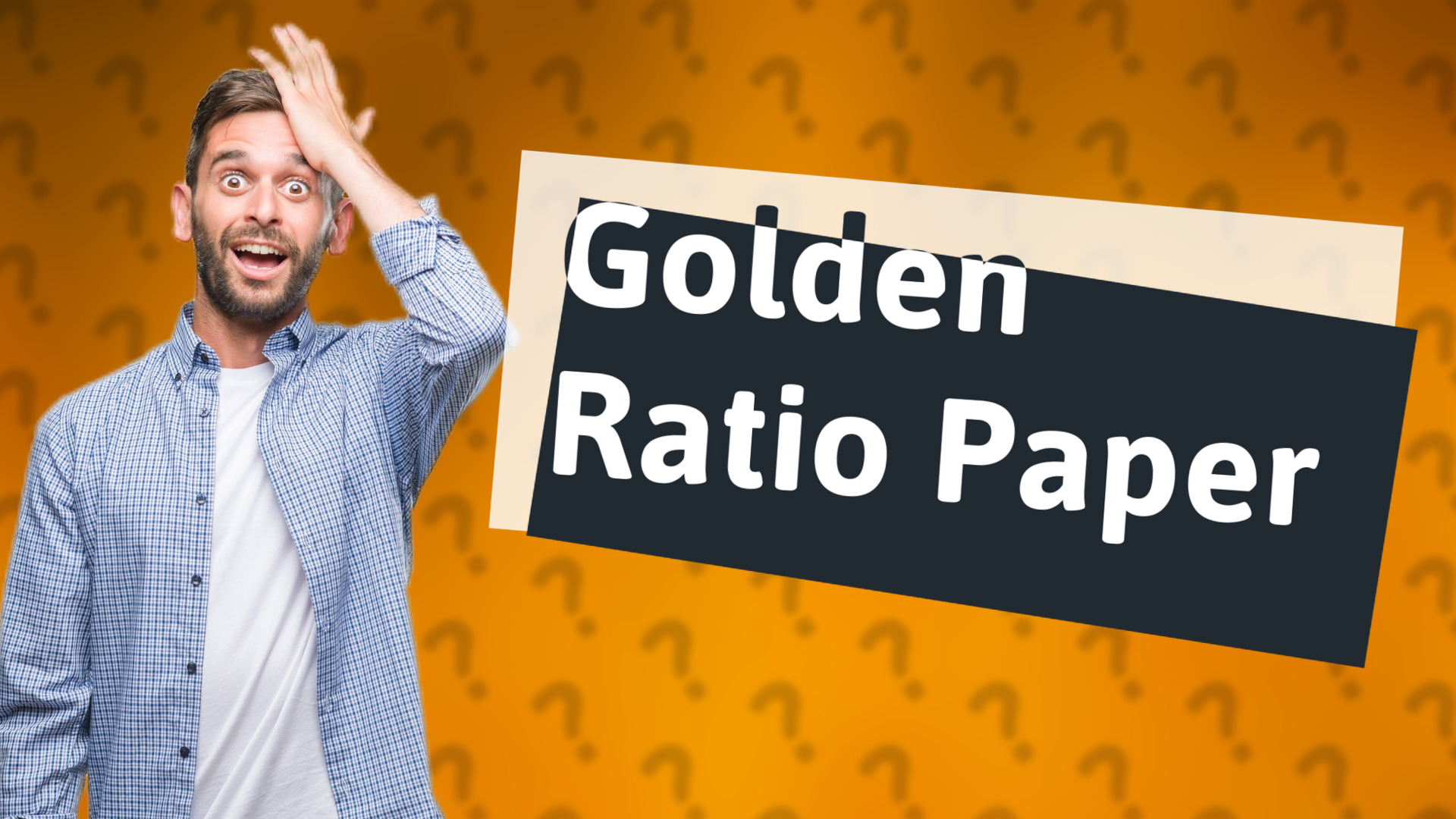 Golden Ratio Paper