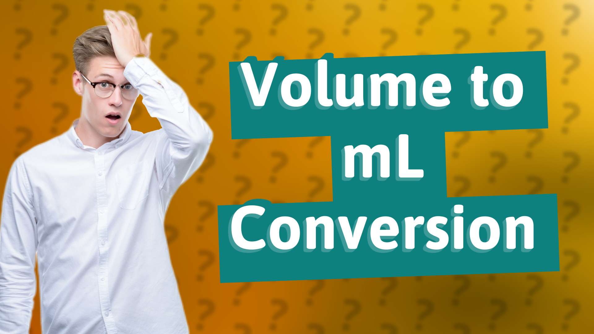Volume to mL Conversion