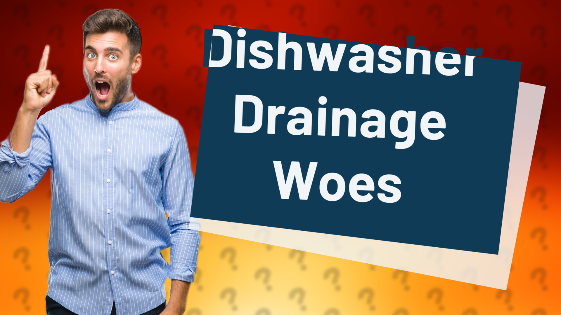 Dishwasher Drainage Woes