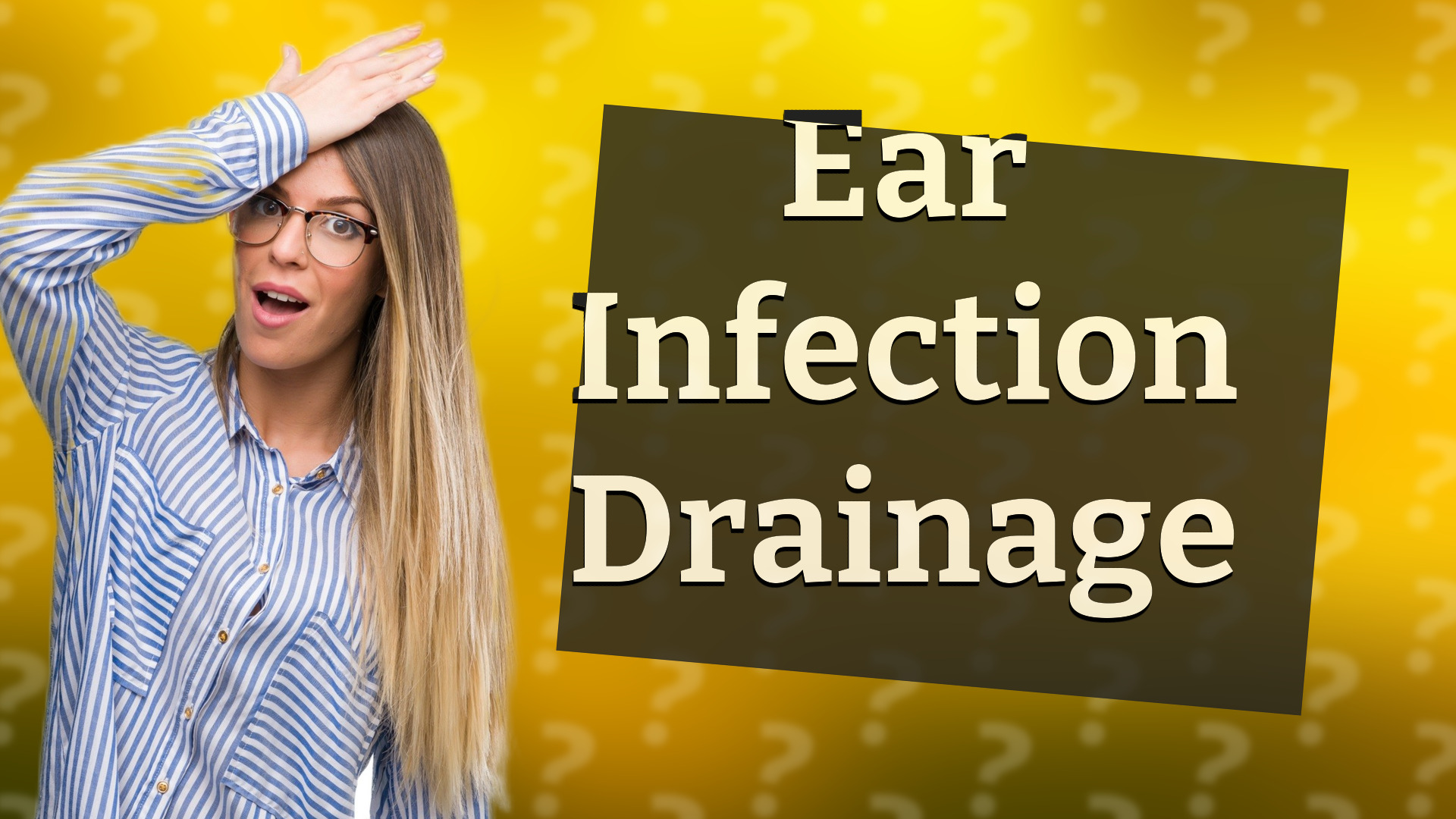 Ear Infection Drainage