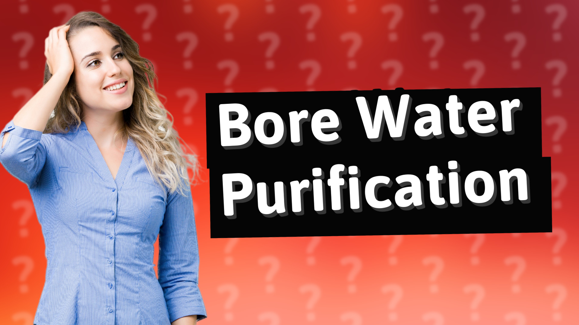 Bore Water Purification