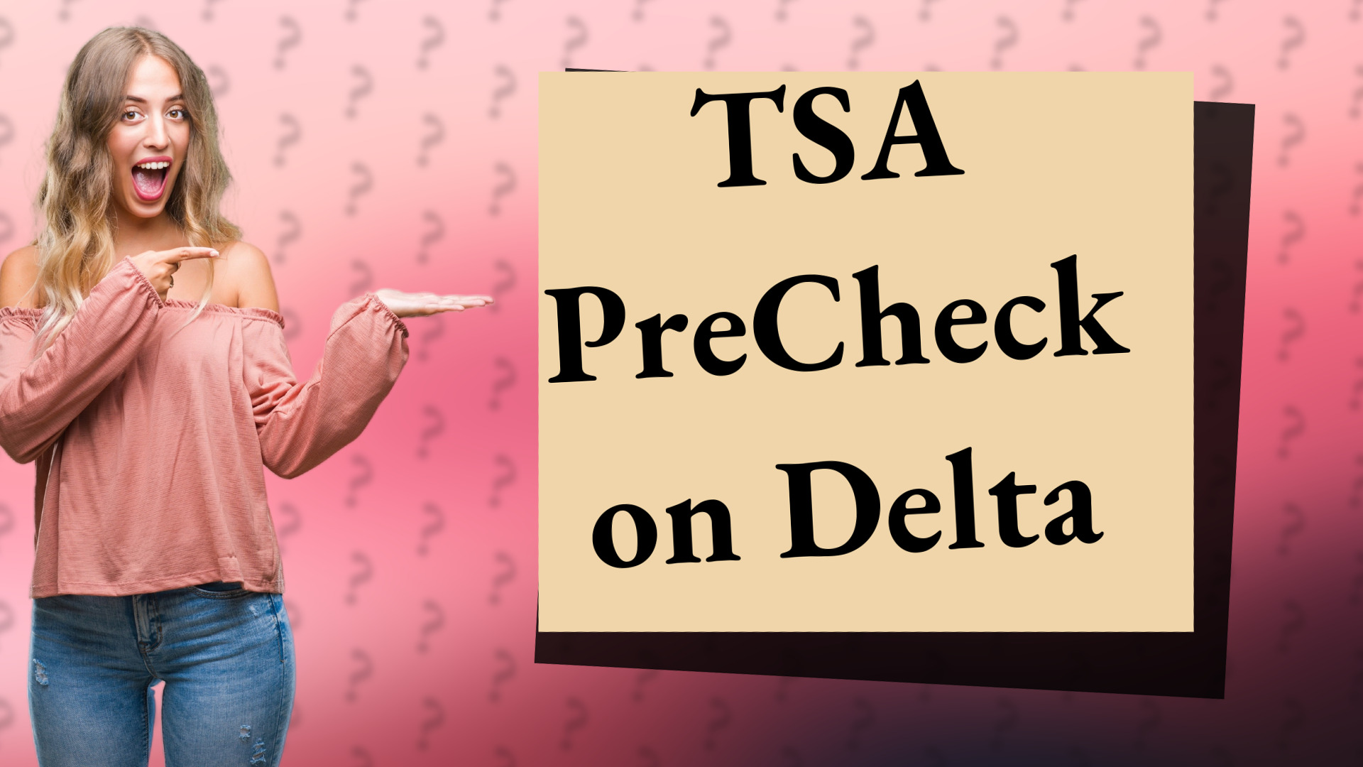 TSA PreCheck on Delta