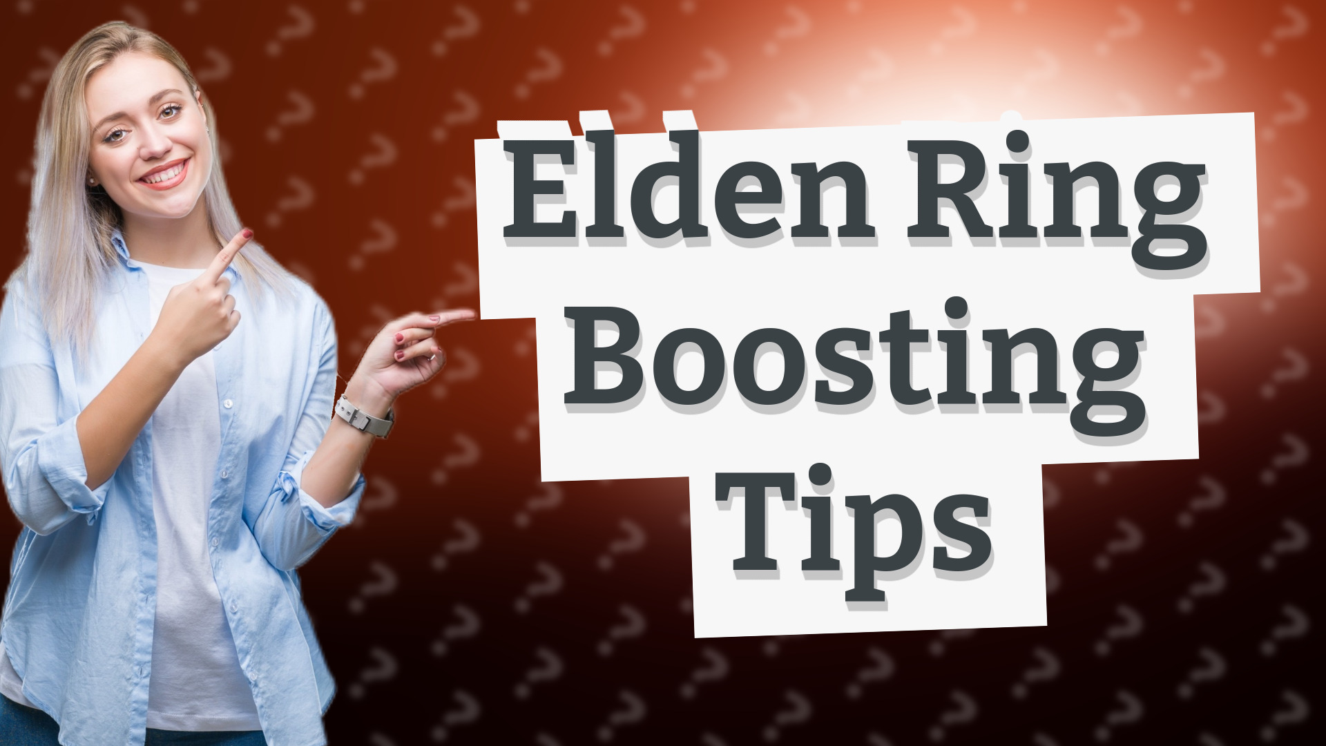 Elden Ring Boosting Tips