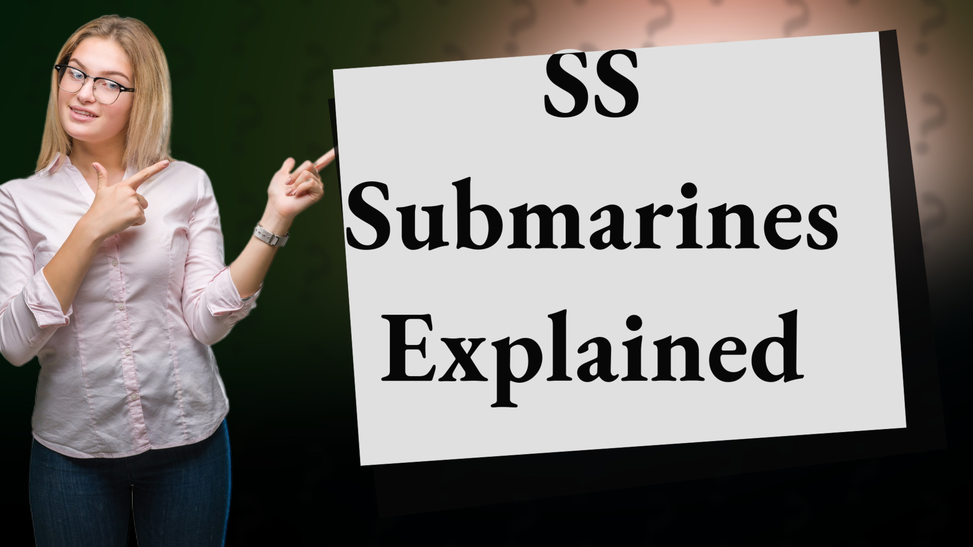 SS Submarines Explained