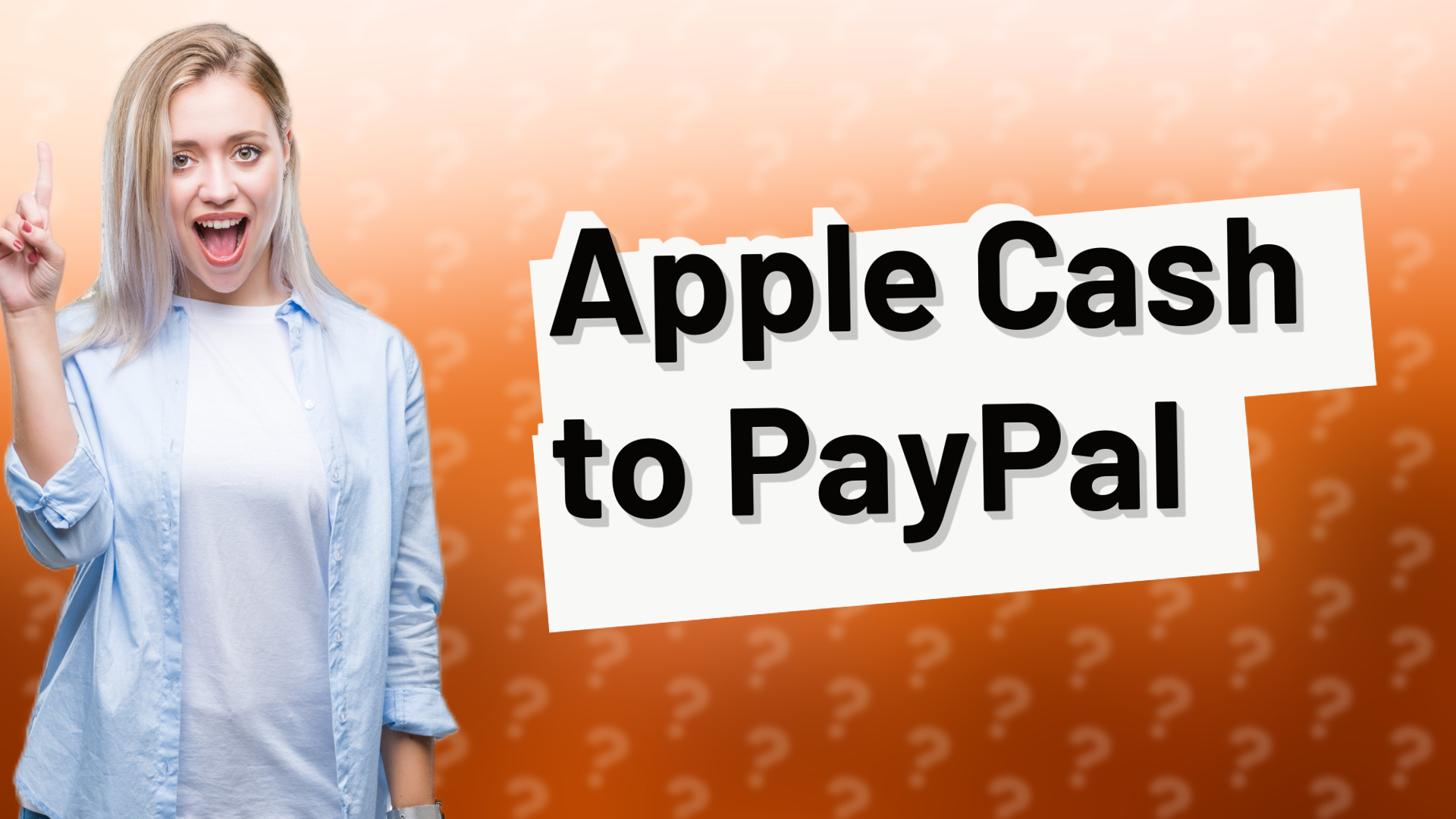 Apple Cash to PayPal