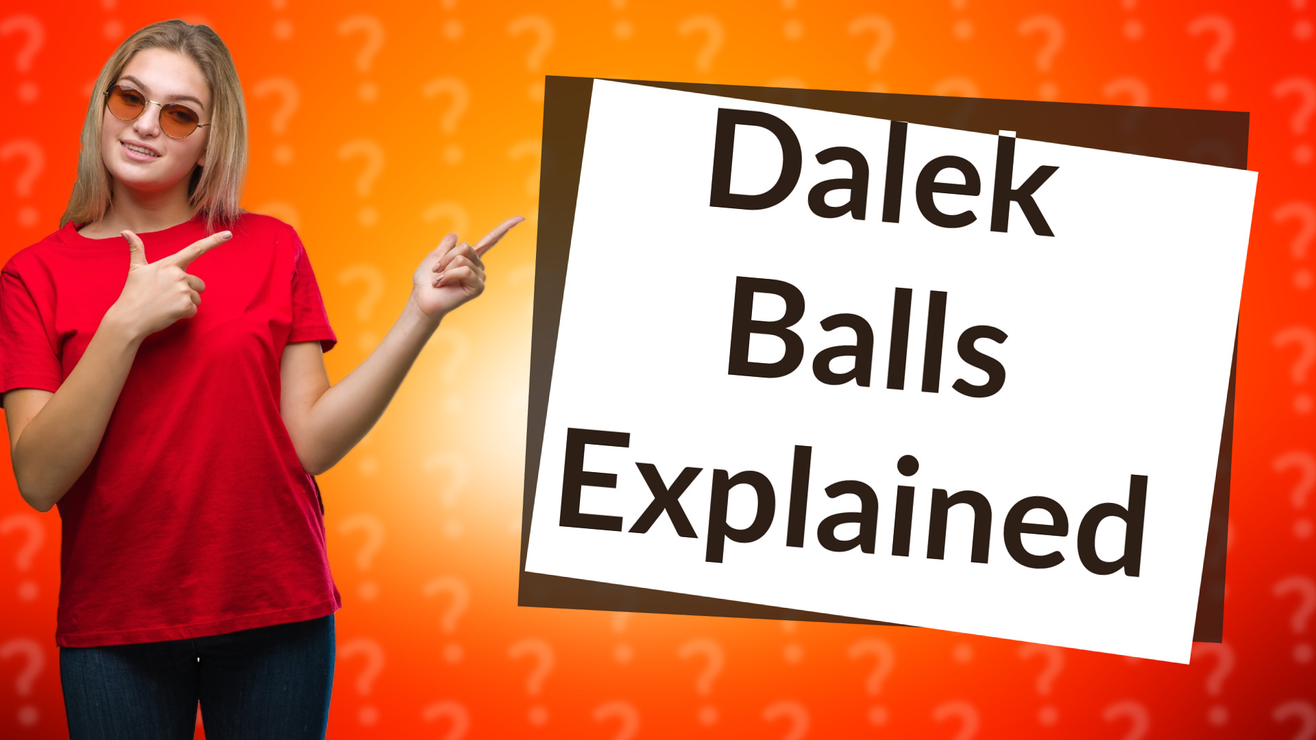 Dalek Balls Explained