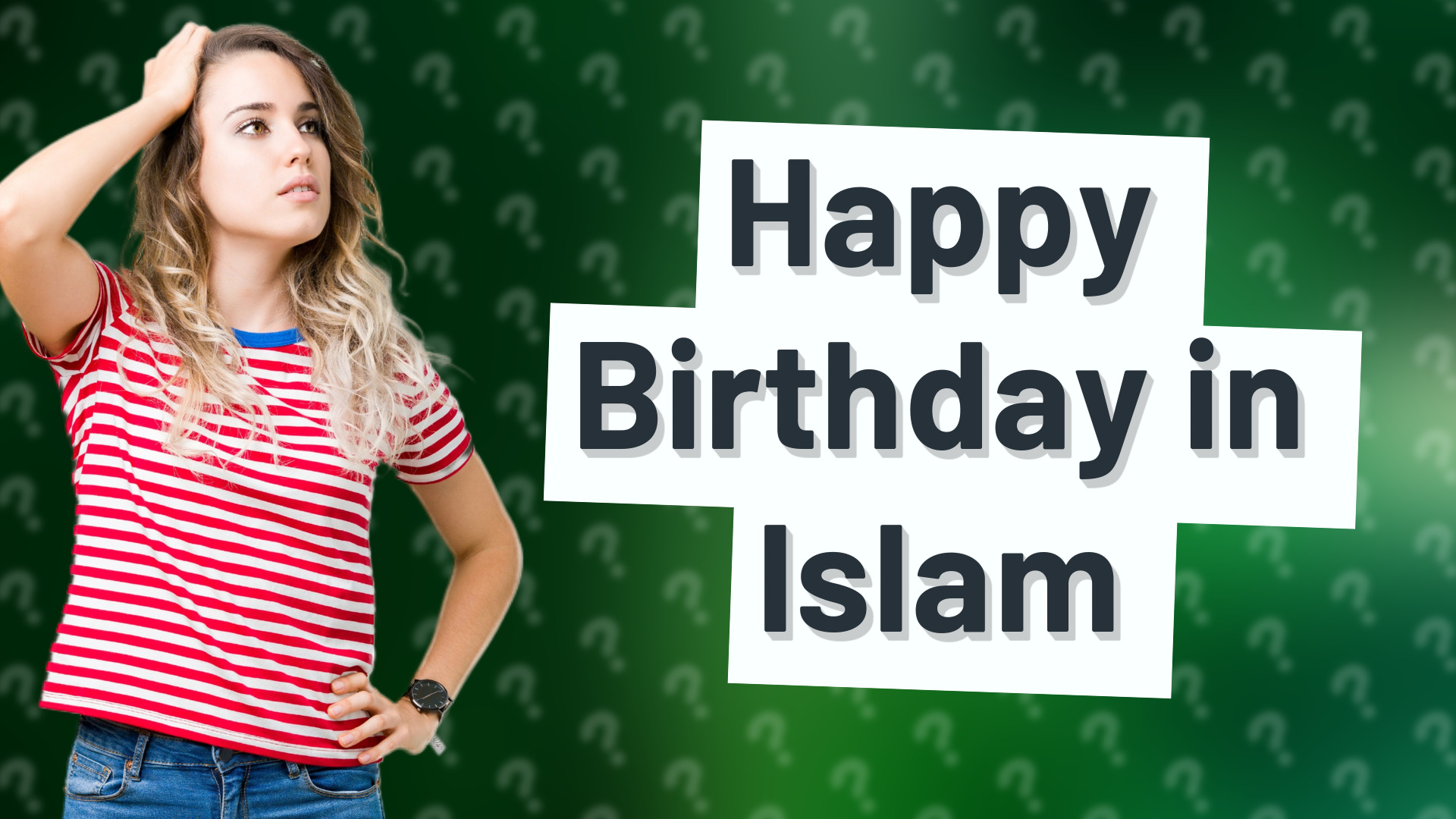 Happy Birthday in Islam