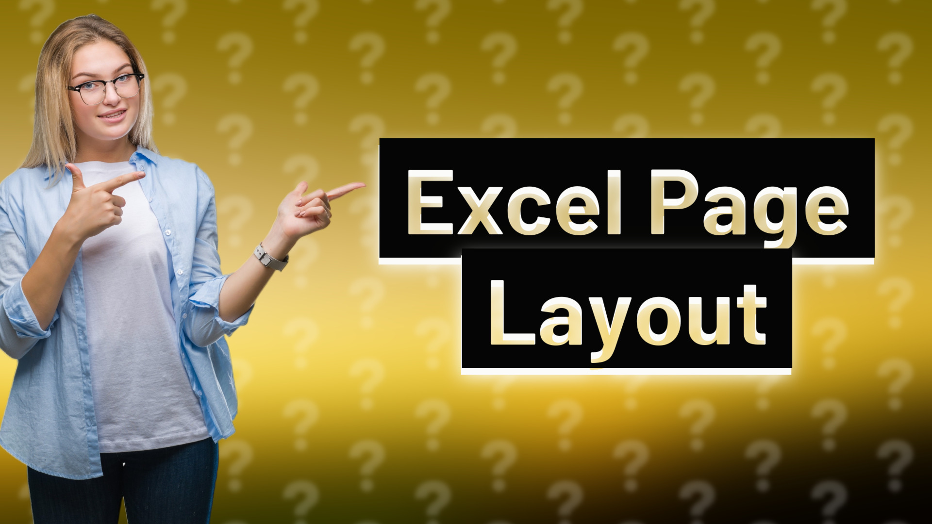 Excel Page Layout