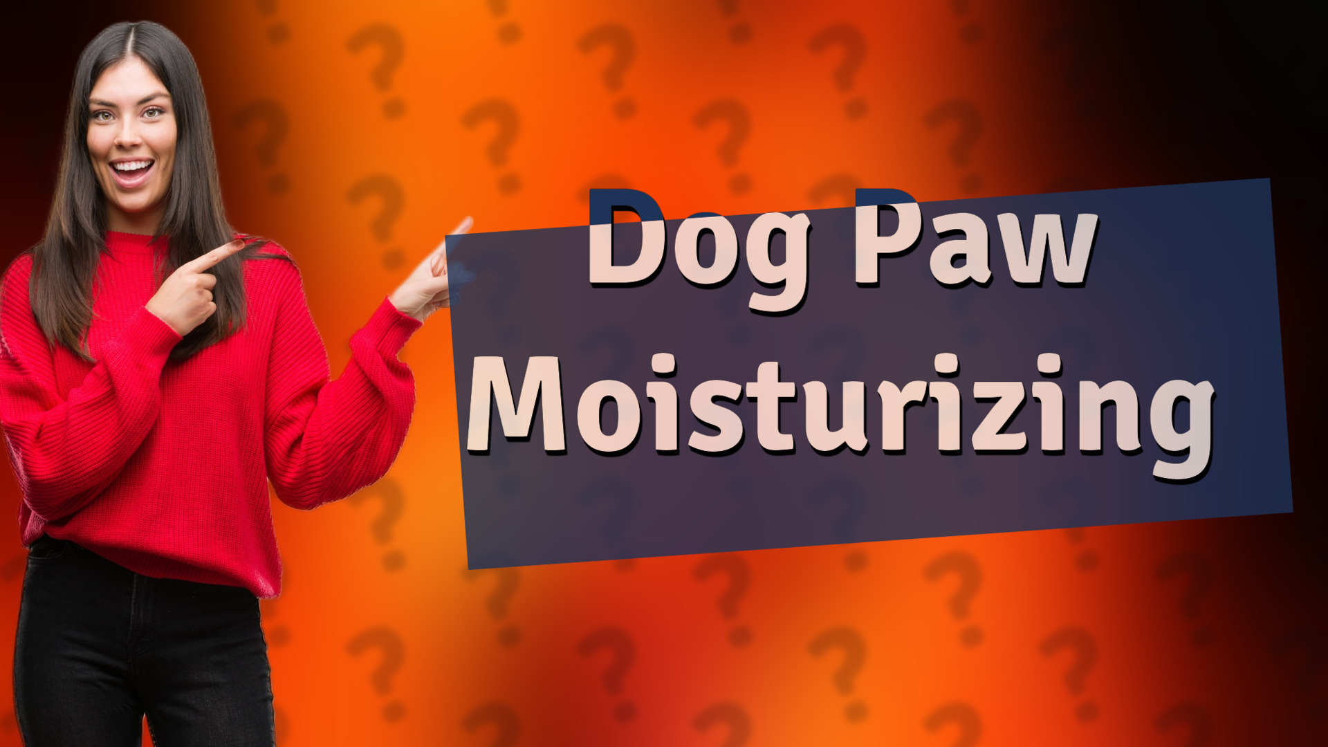 Dog Paw Moisturizing