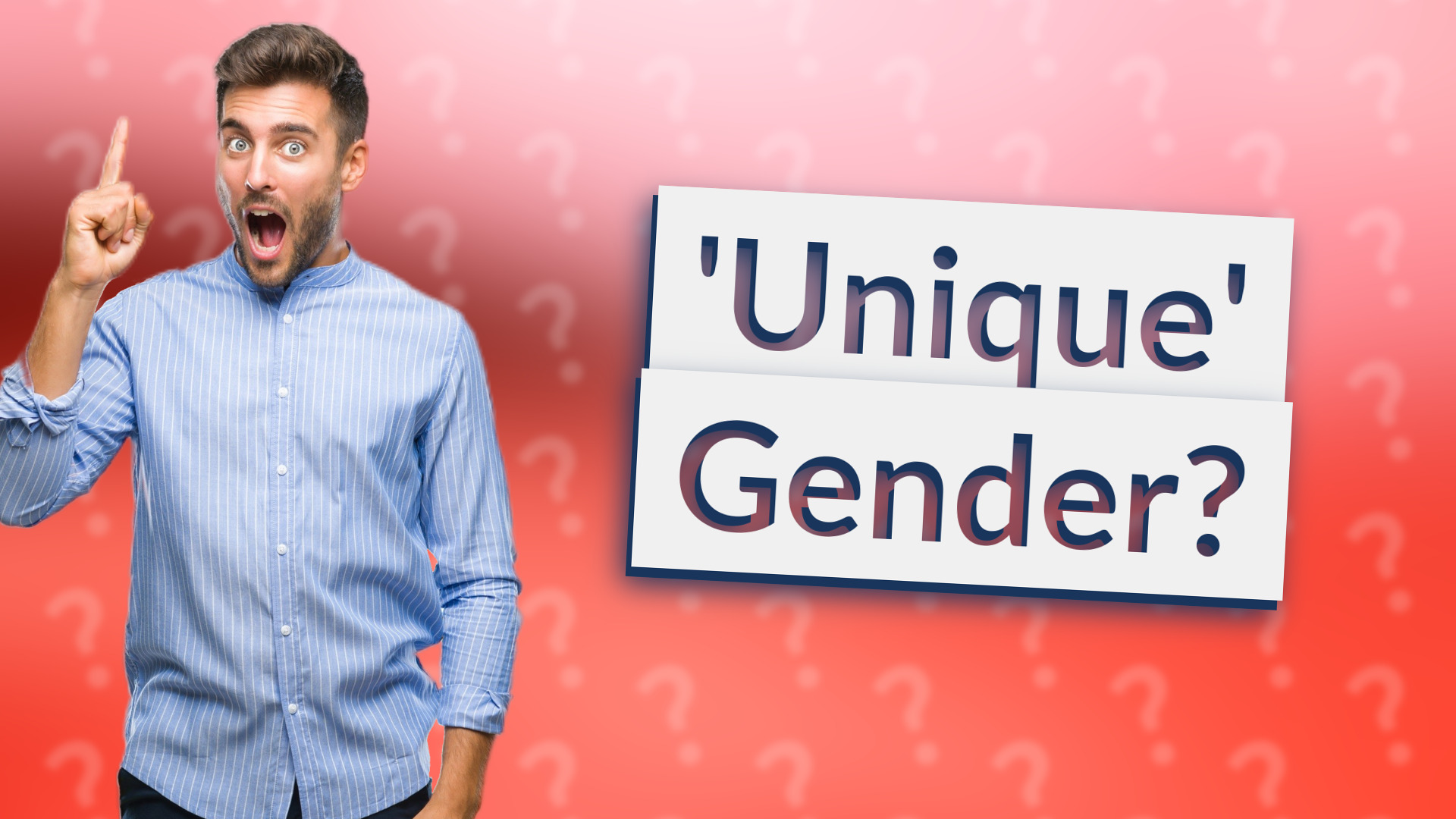 'Unique' Gender?