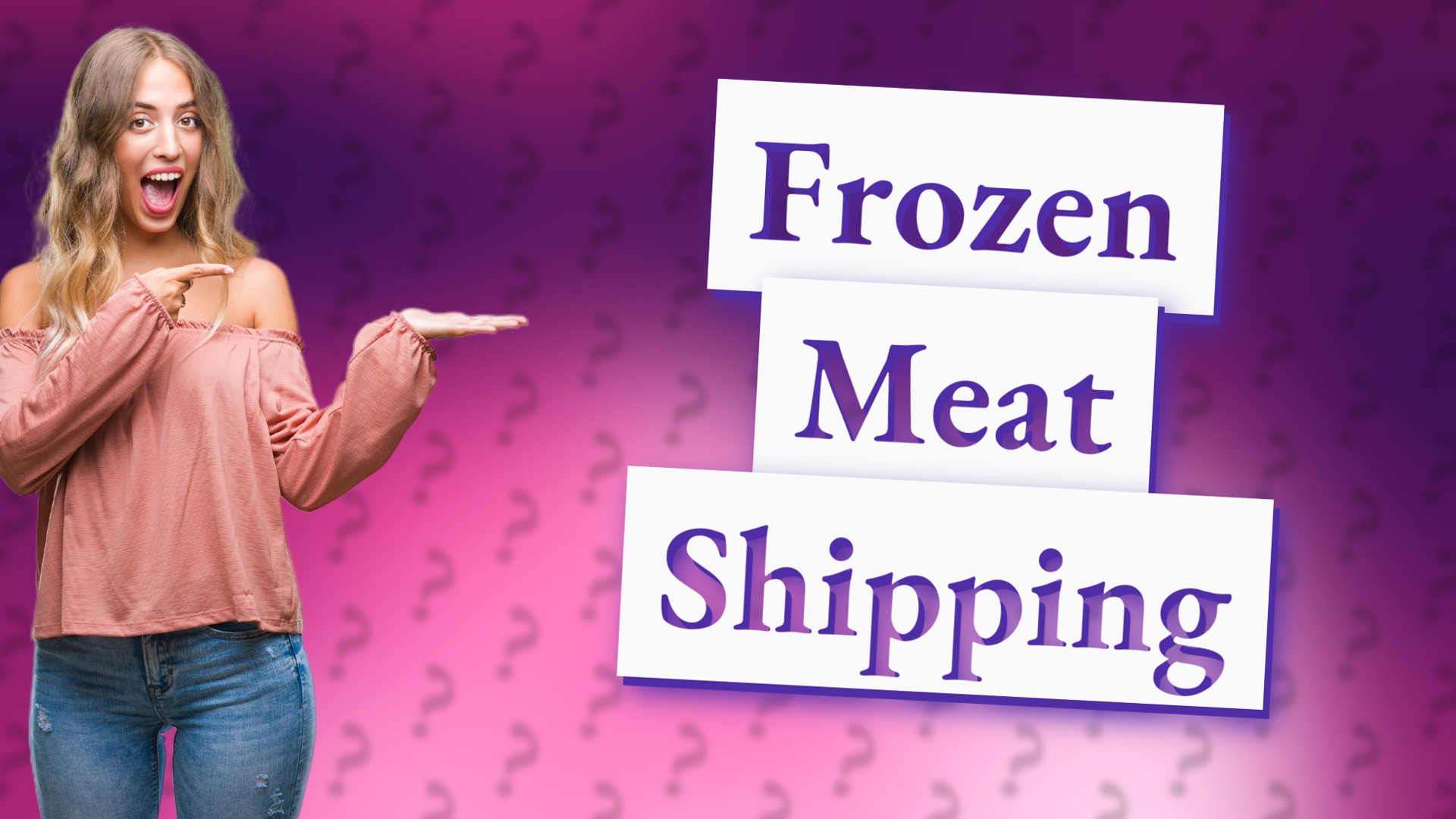 Frozen Meat Shipping