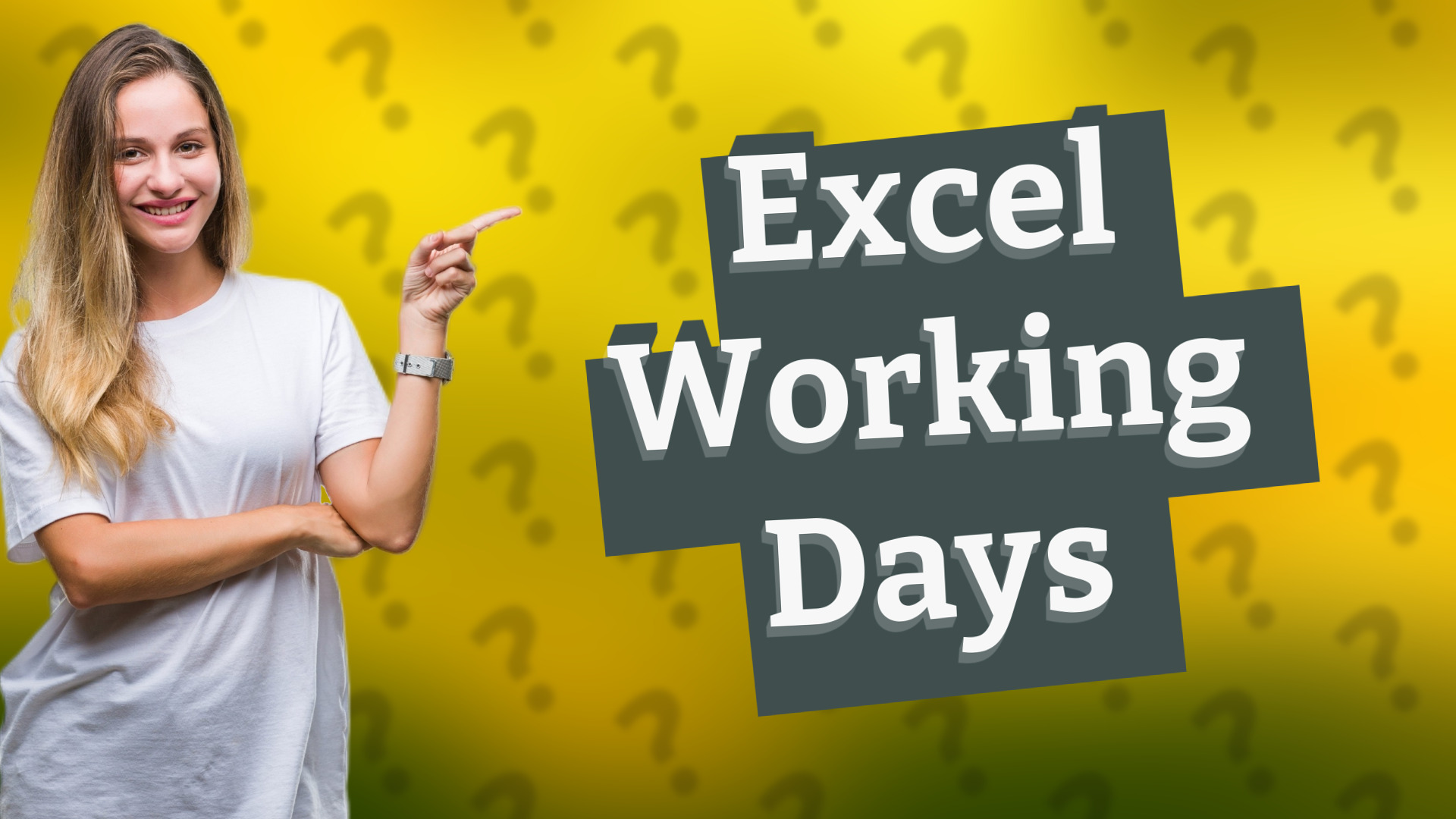 Excel Working Days