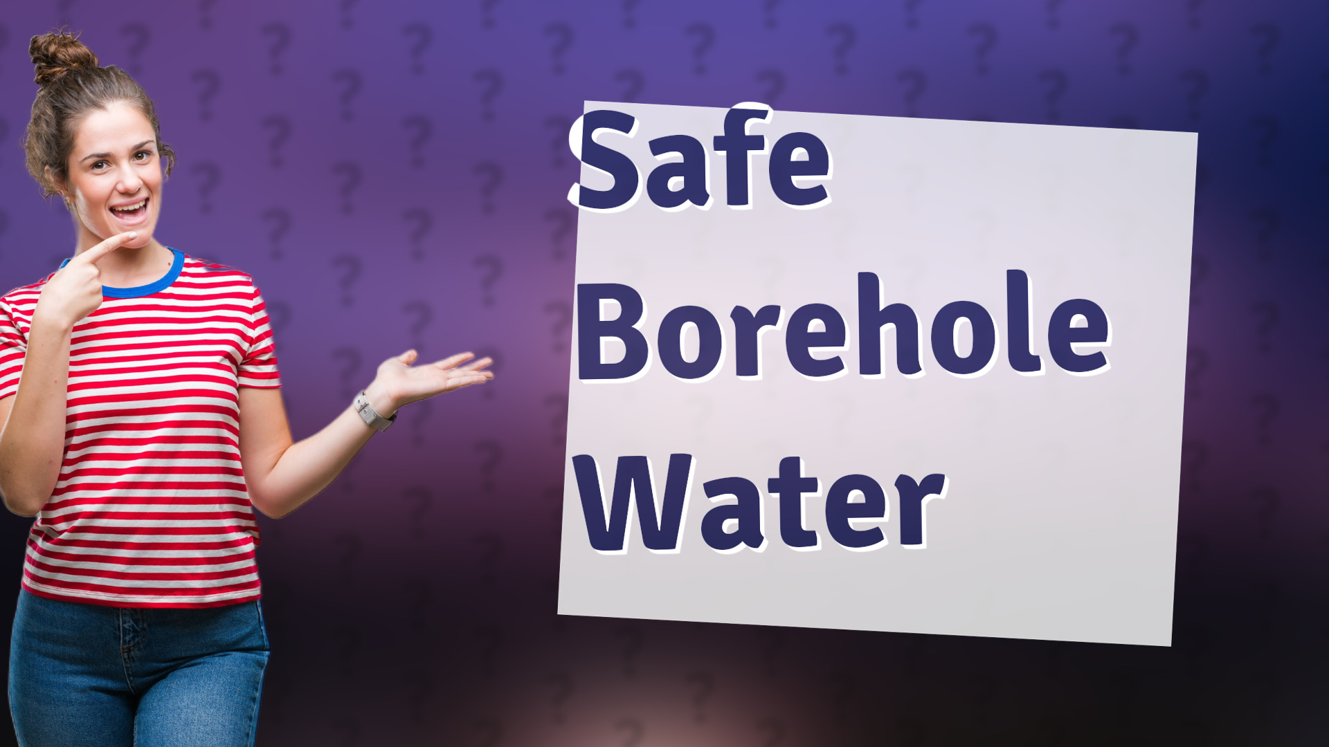 Safe Borehole Water