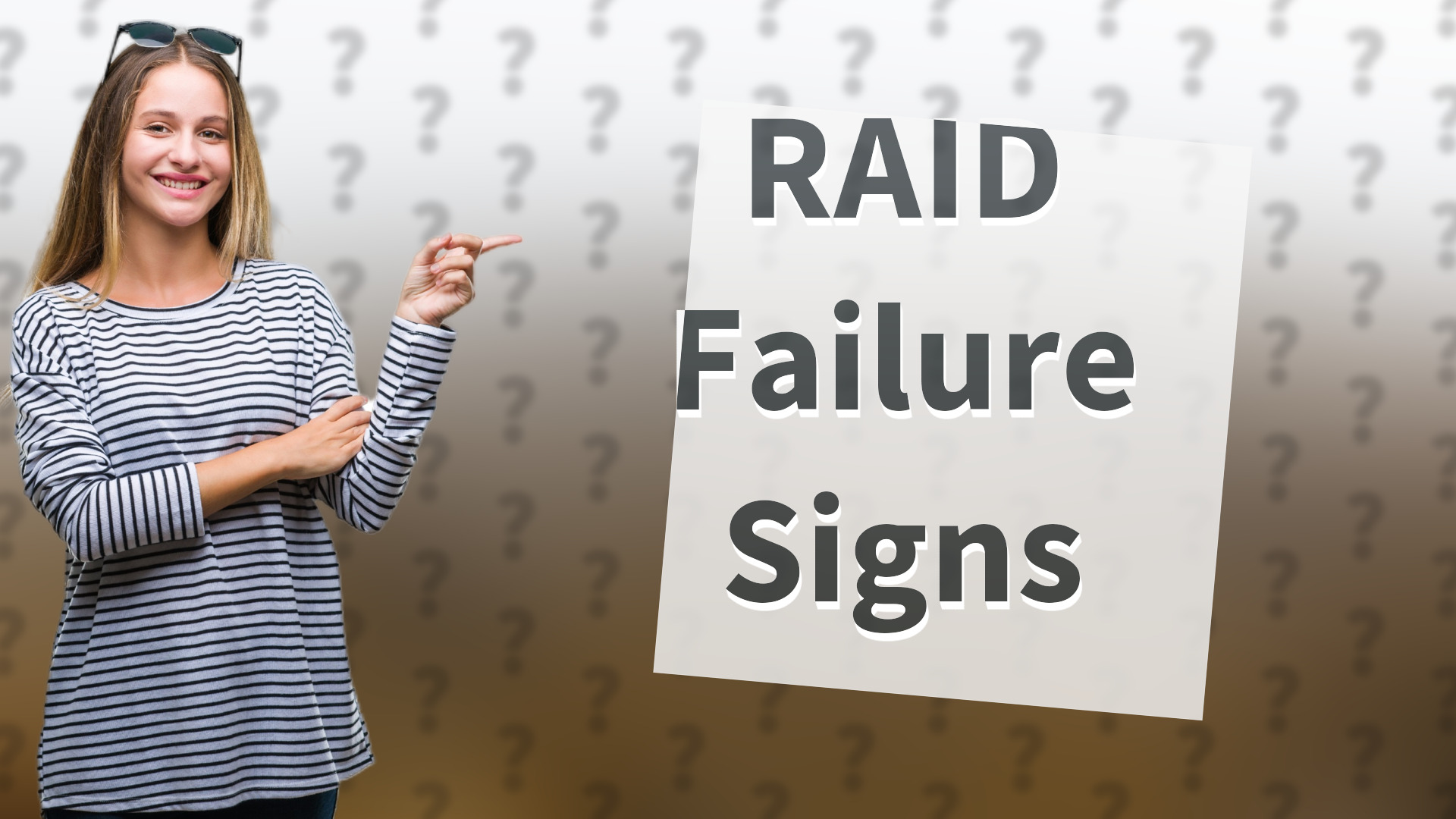 RAID Failure Signs