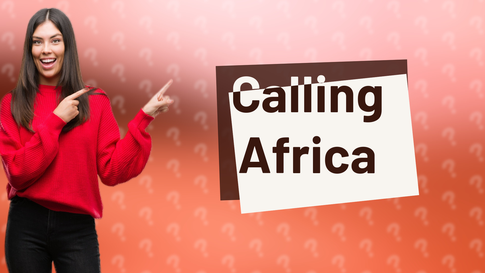 Calling Africa