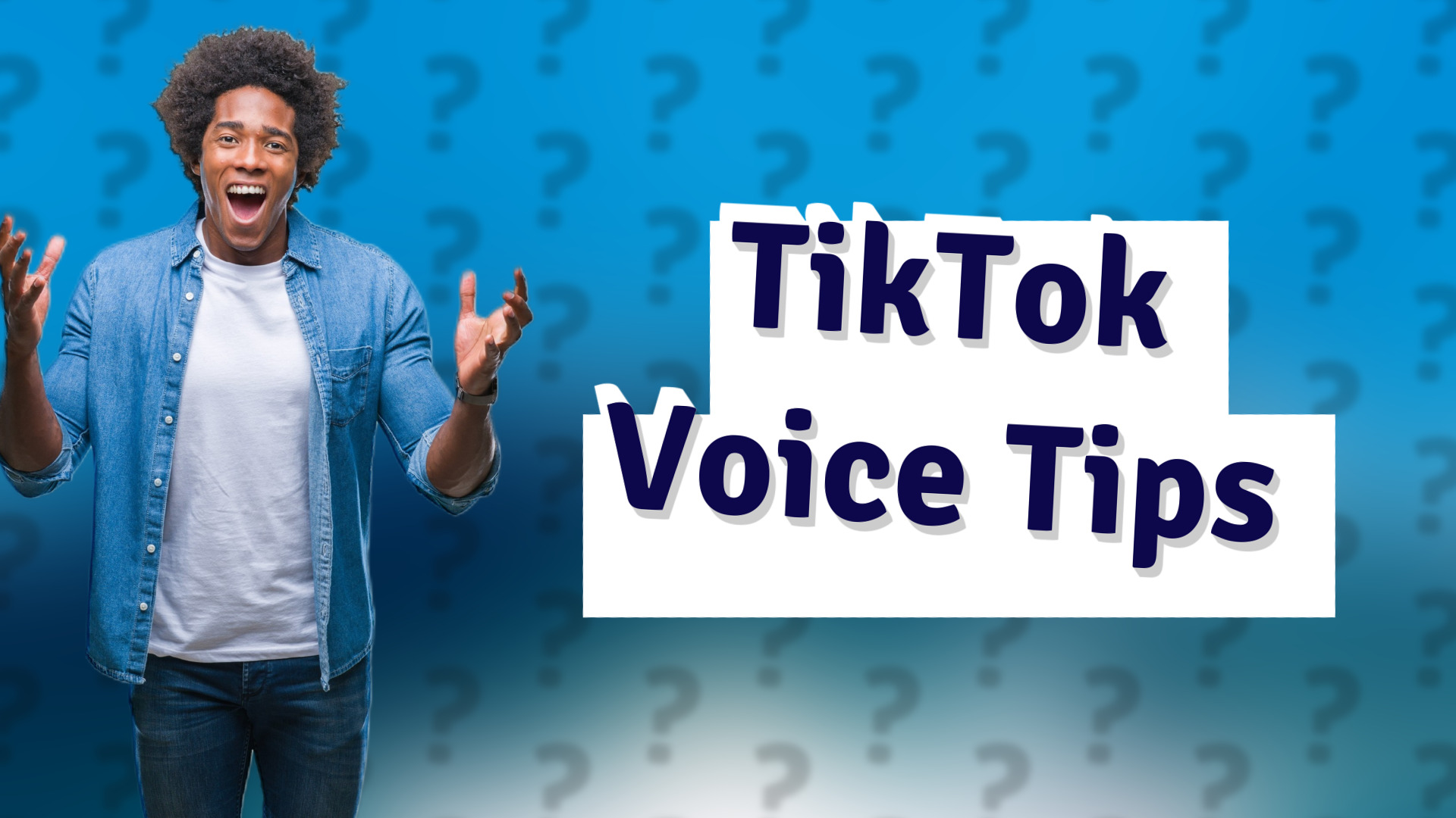 TikTok Voice Tips