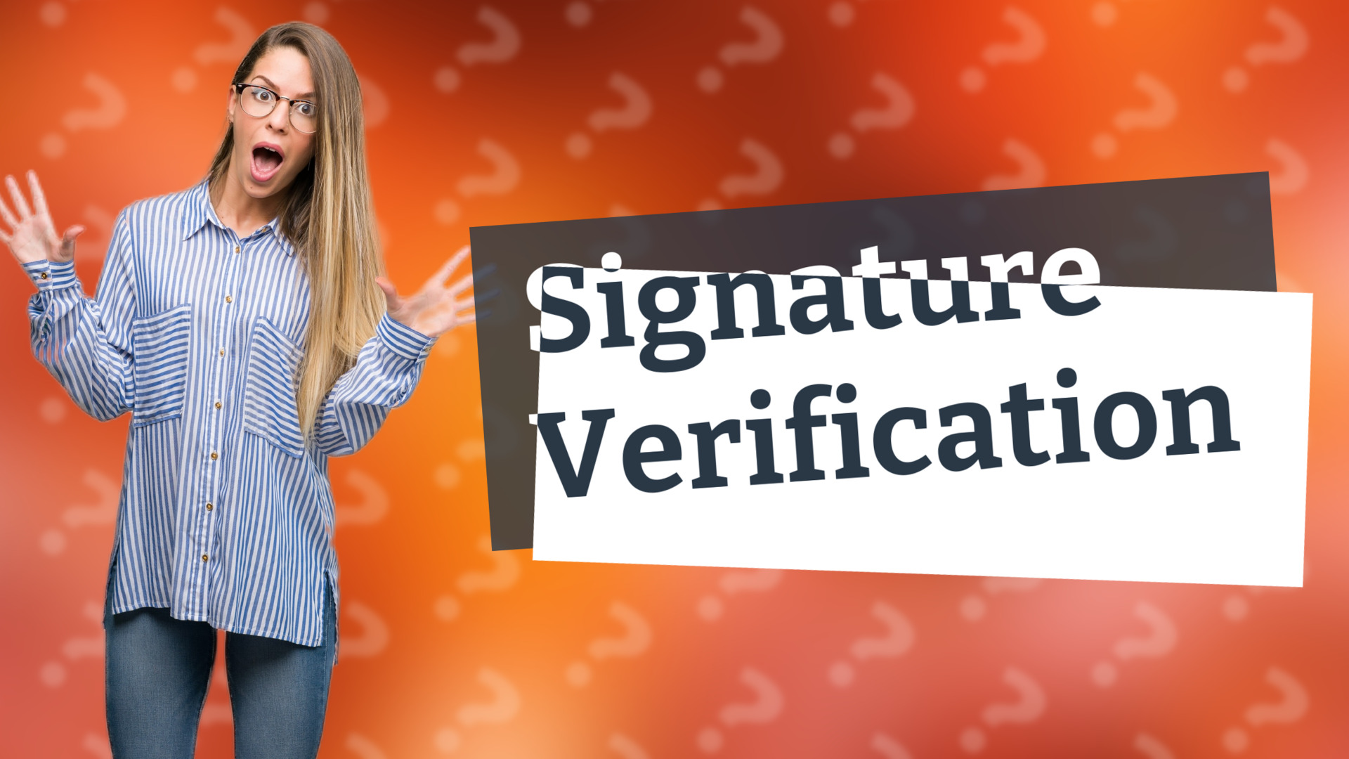 Signature Verification