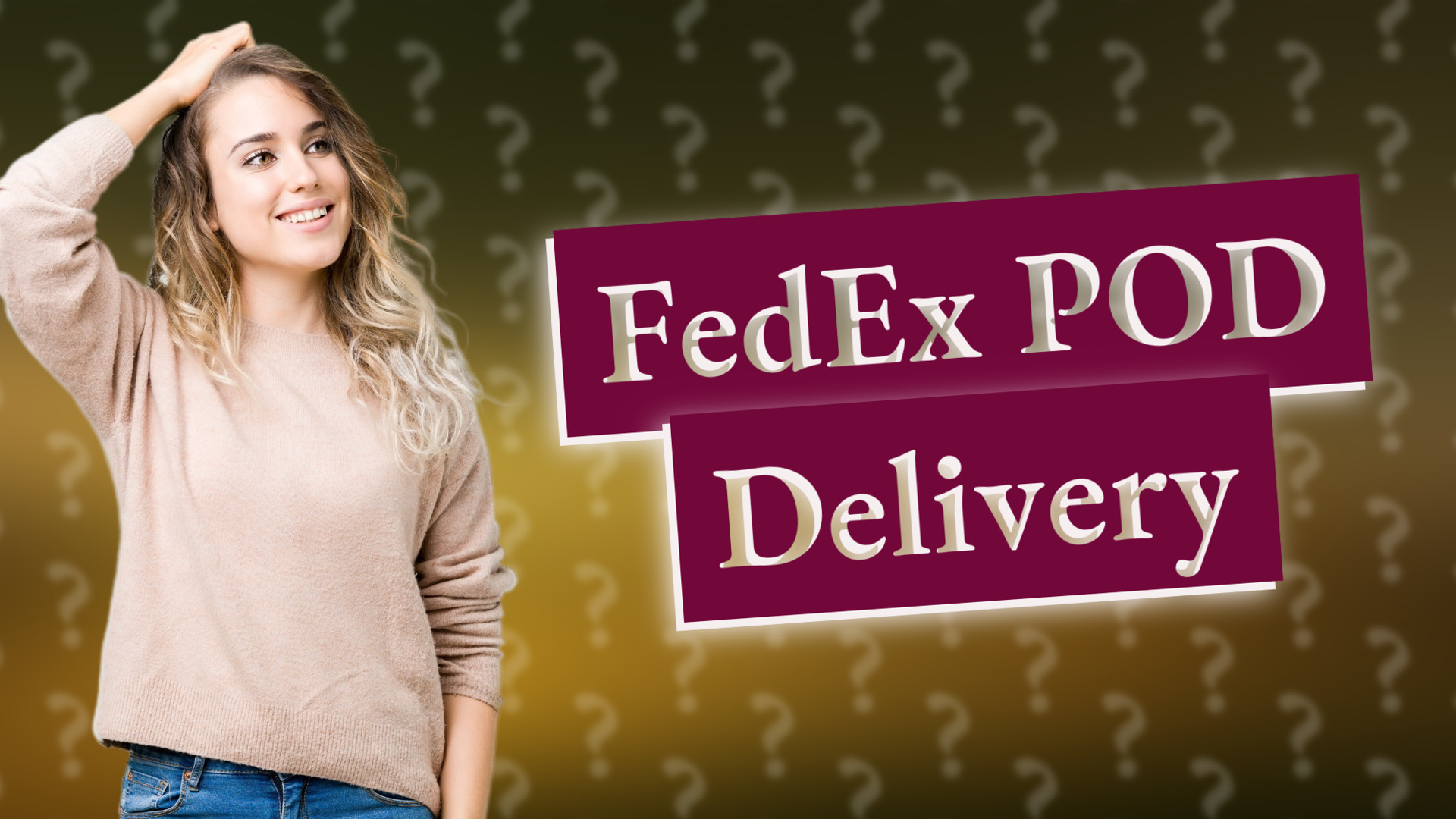 FedEx POD Delivery